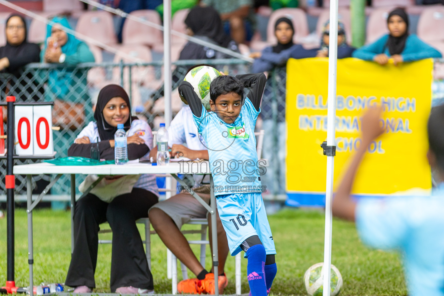 Day 2 of MILO Kids Football Fiesta was held at National Stadium in Male', Maldives on Saturday, 24th February 2024.