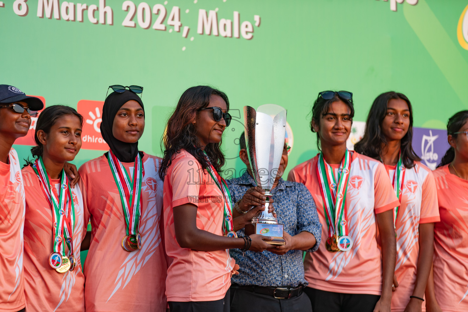 Day 4 of MILO Athletics Association Championship was held on Friday, 8th March 2024 in Male', Maldives. Photos: Hasna Hussain