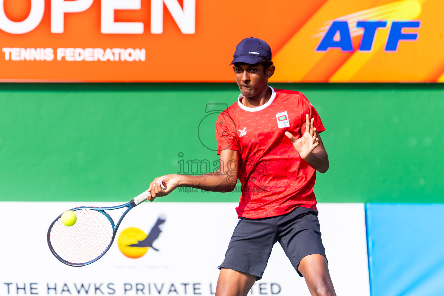 Day 8 of ATF Maldives Junior Open Tennis was held in Male' Tennis Court, Male', Maldives on Thursday, 19th December 2024. Photos: Nausham Waheed/ images.mv