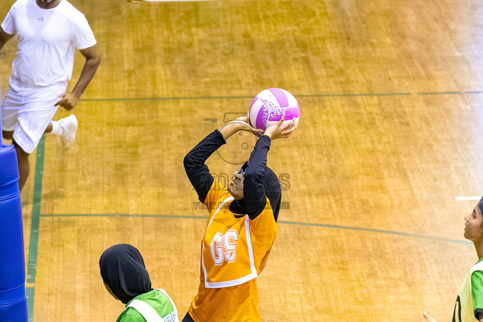 C. Green Streets vs Youth United SC A in Day 3 of 24th Milo Netball Association Championship held in Social Center at Male', Maldives on Wednesday, 3rd September 2025. Photos: Mohamed MahfoozMoosa / images.mv