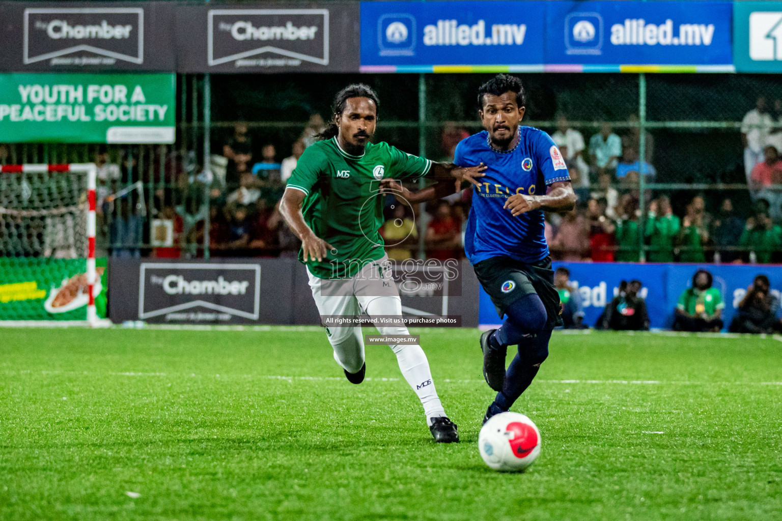 Club HDC vs STELCO Club in Quarter Finals of Club Maldives Cup 2022 was held in Hulhumale', Maldives on Friday, 29th October 2022. Photos:Ismail Thoriq / images.mv