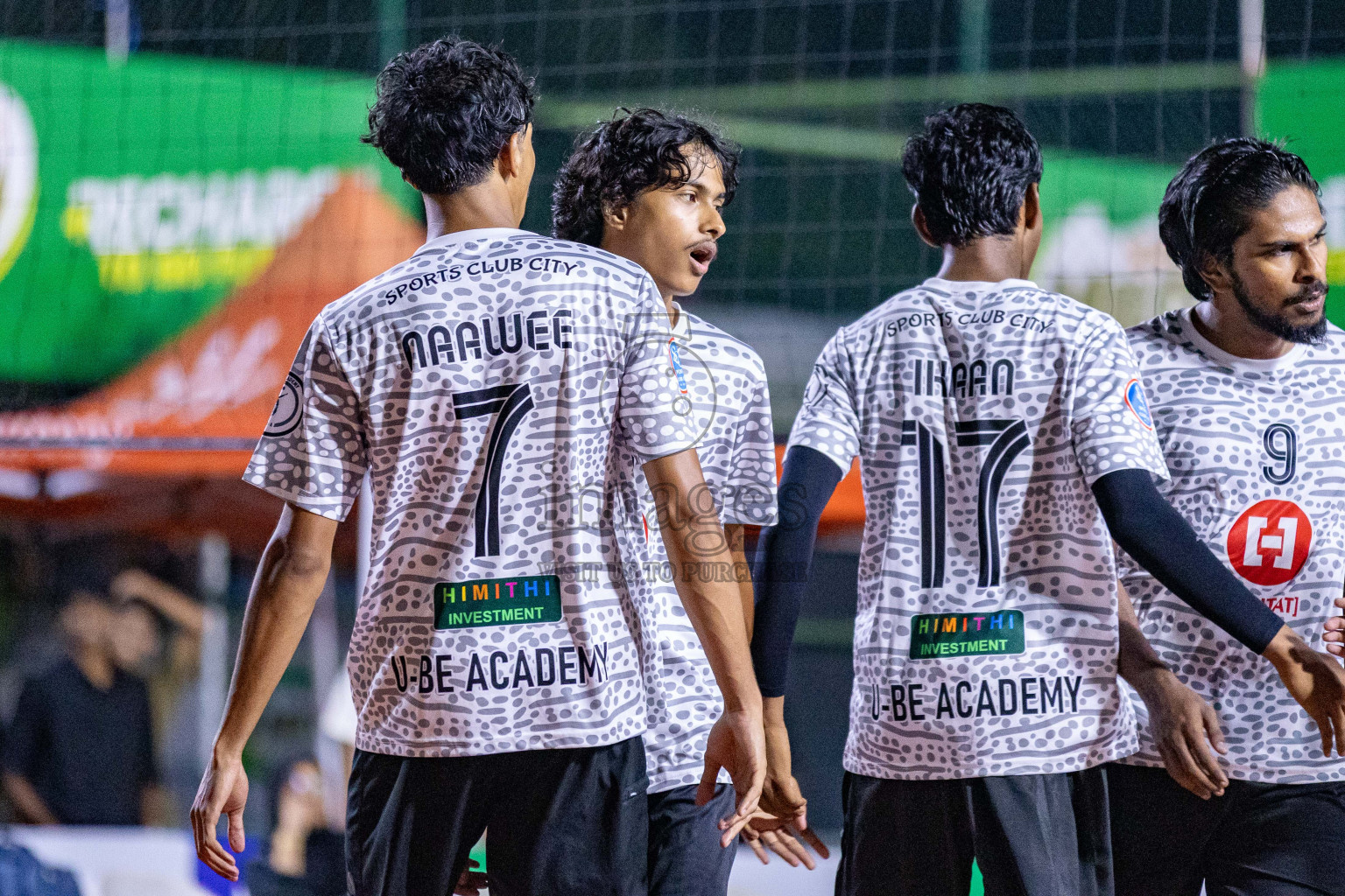 Sports Club Vision vs Sports Club City in Milo National Junior Volleyball Championship 2025 Day 3 was held on Monday, 24th November 2025 at Ekuveni Turf Court Male', Maldives. Photos: Areef Adam / images.mv