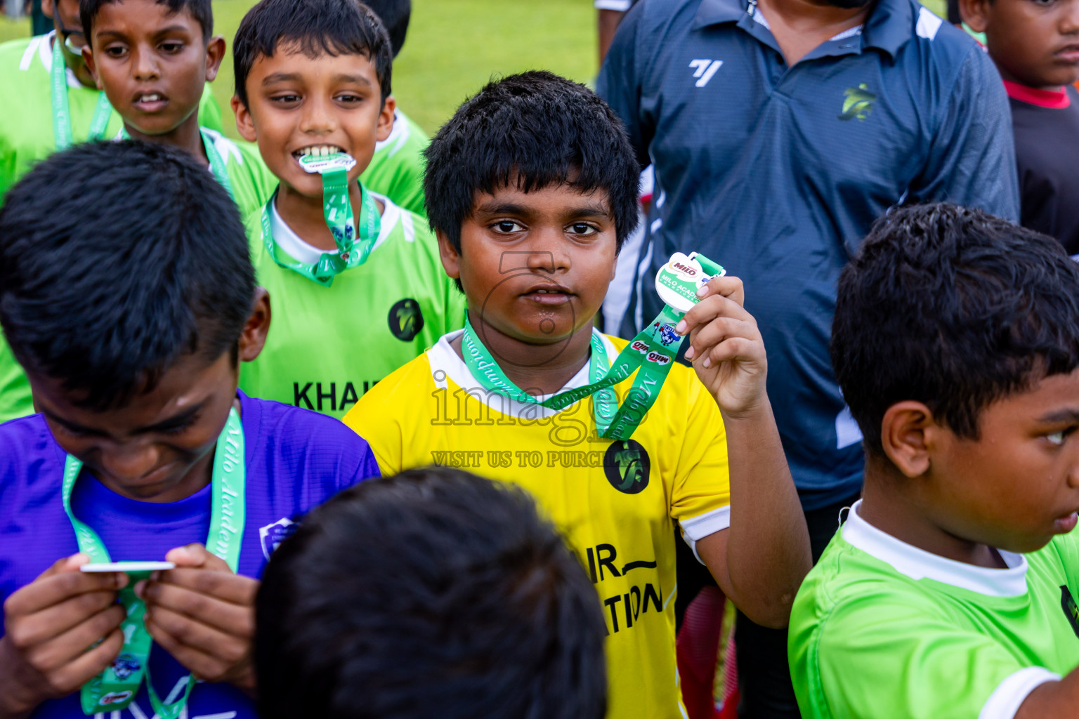 Day 2 of Under 10 MILO Academy Championship 2024 was held at National Stadium in Male', Maldives on Saturday, 27th April 2024. Photos: Nausham Waheed / images.mv