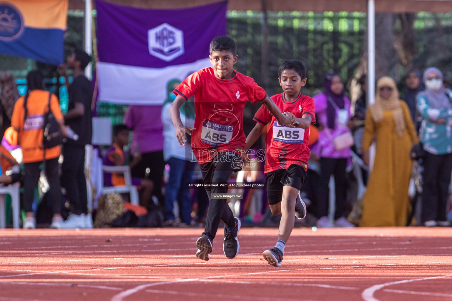 Day 2 of Inter-School Athletics Championship held in Male', Maldives on 24th May 2022. Photos by: Maanish / images.mv