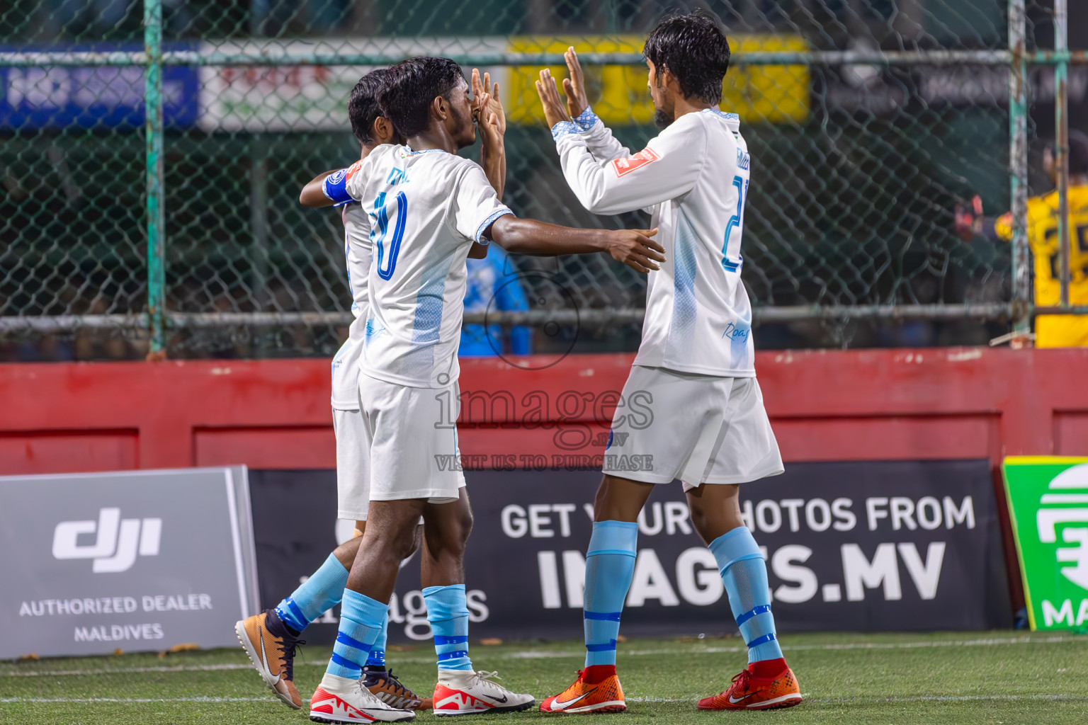 Sh Feydhoo vs N Kendhikulhudhoo on Day 37 of Golden Futsal Challenge 2024 was held on Thursday, 22nd February 2024, in Hulhumale', Maldives
Photos: Ismail Thoriq / images.mv