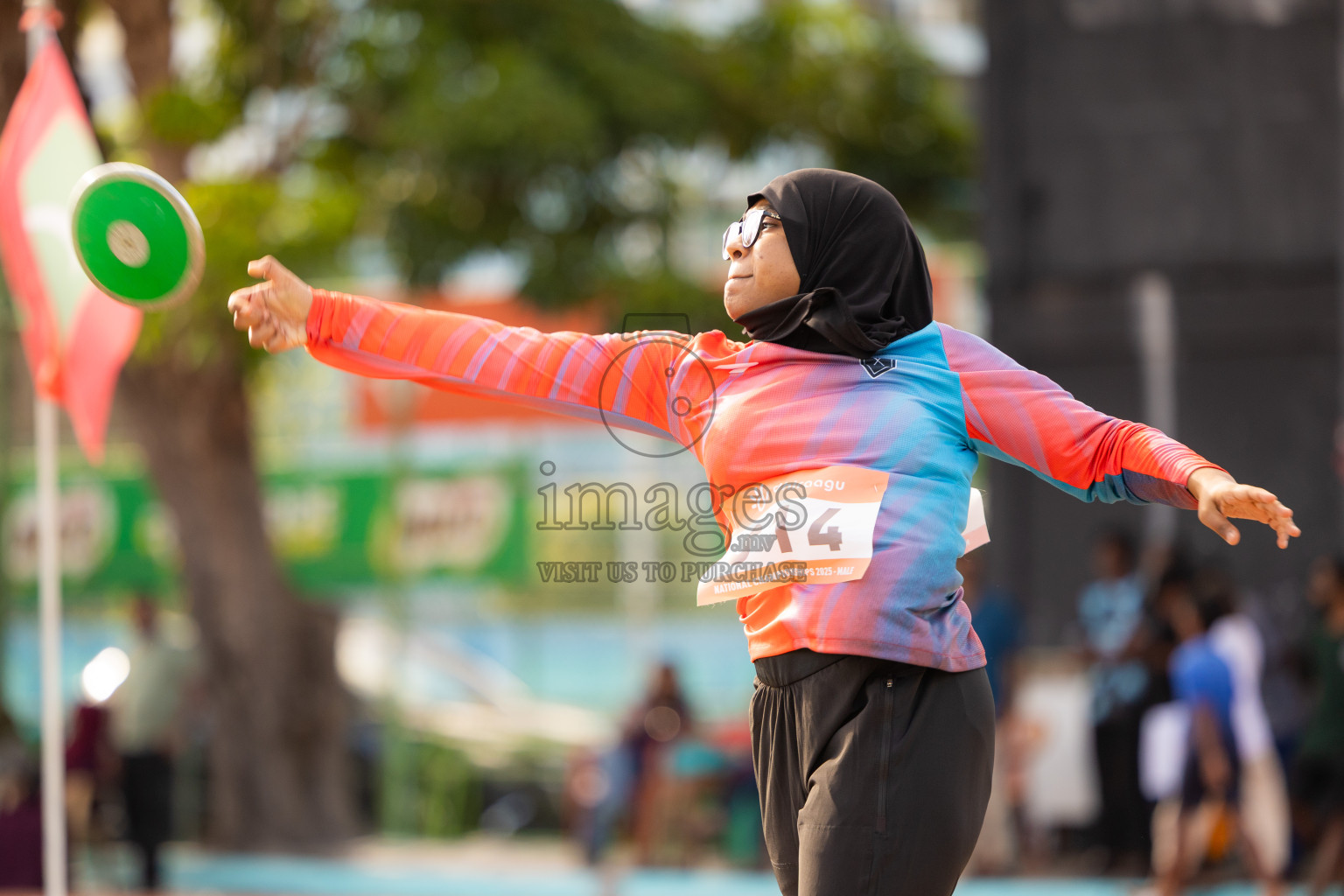 Day 3 of National Athletics Championship 2025 was held at Ekuveni Running Ground in Male', Maldives on Saturday, 16th August 2025. Photos: Hasni / images.mv