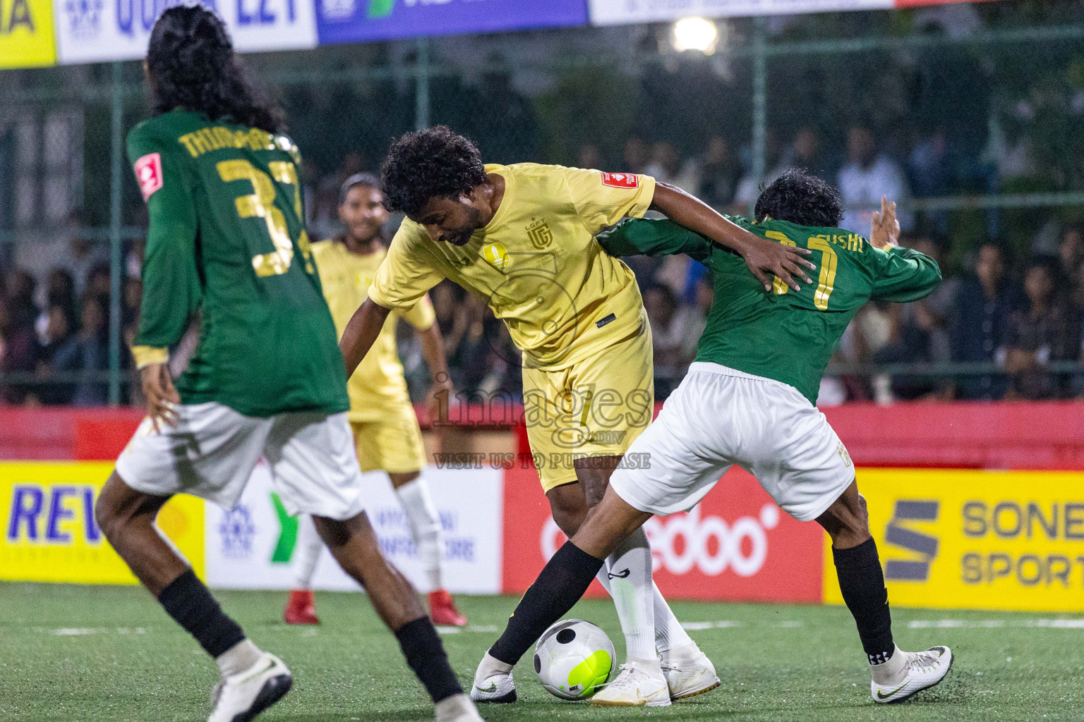 Opening of Golden Futsal Challenge 2024 with Charity Shield Match between L.Gan vs Th. Thimarafushi was held on Sunday, 14th January 2024, in Hulhumale', Maldives Photos: Ismail Thoriq / images.mv