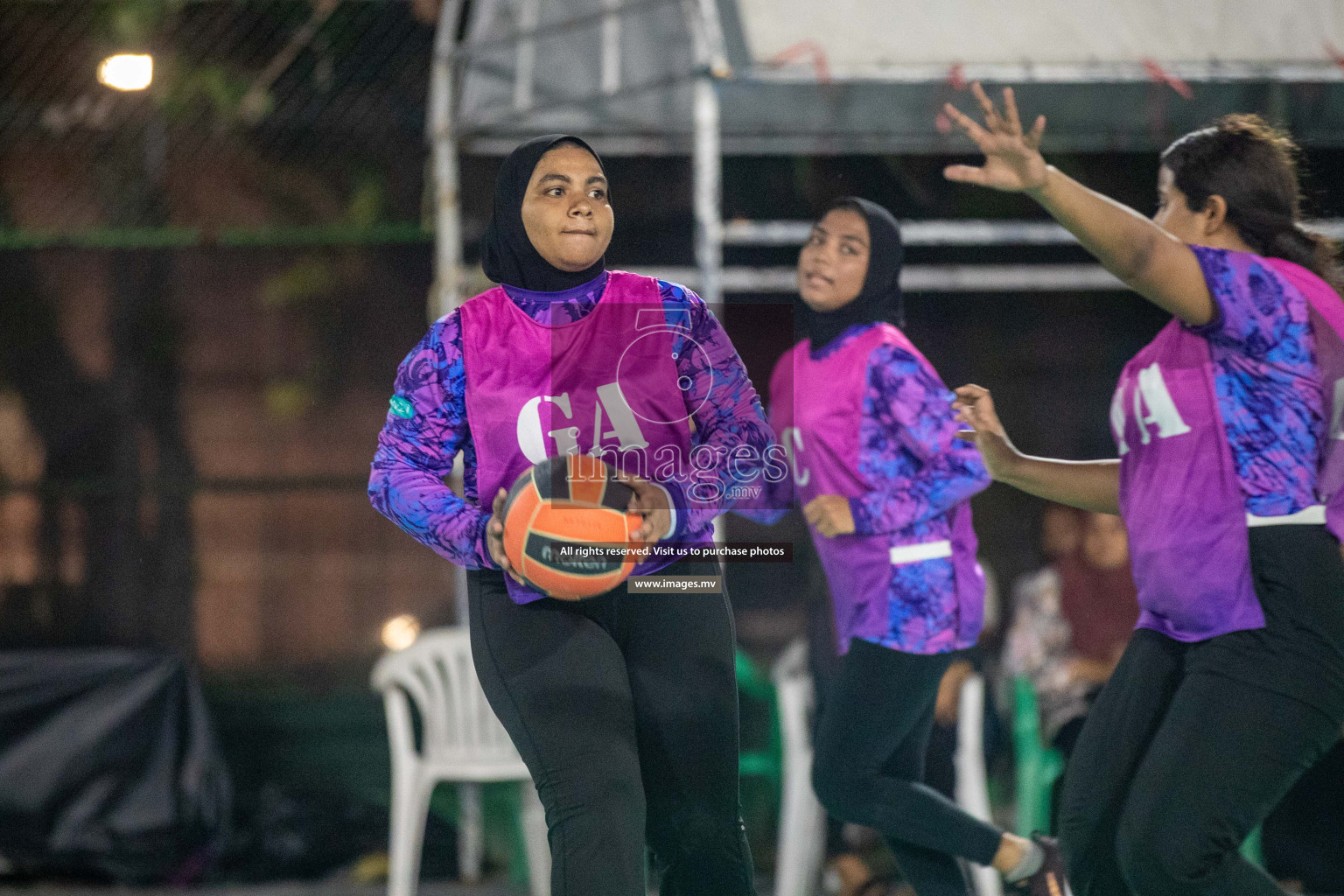 Day 4 of 20th Milo National Netball Tournament 2023, held in Synthetic Netball Court, Male', Maldives on 2nd  June 2023 Photos: Nausham Waheed/ Images.mv