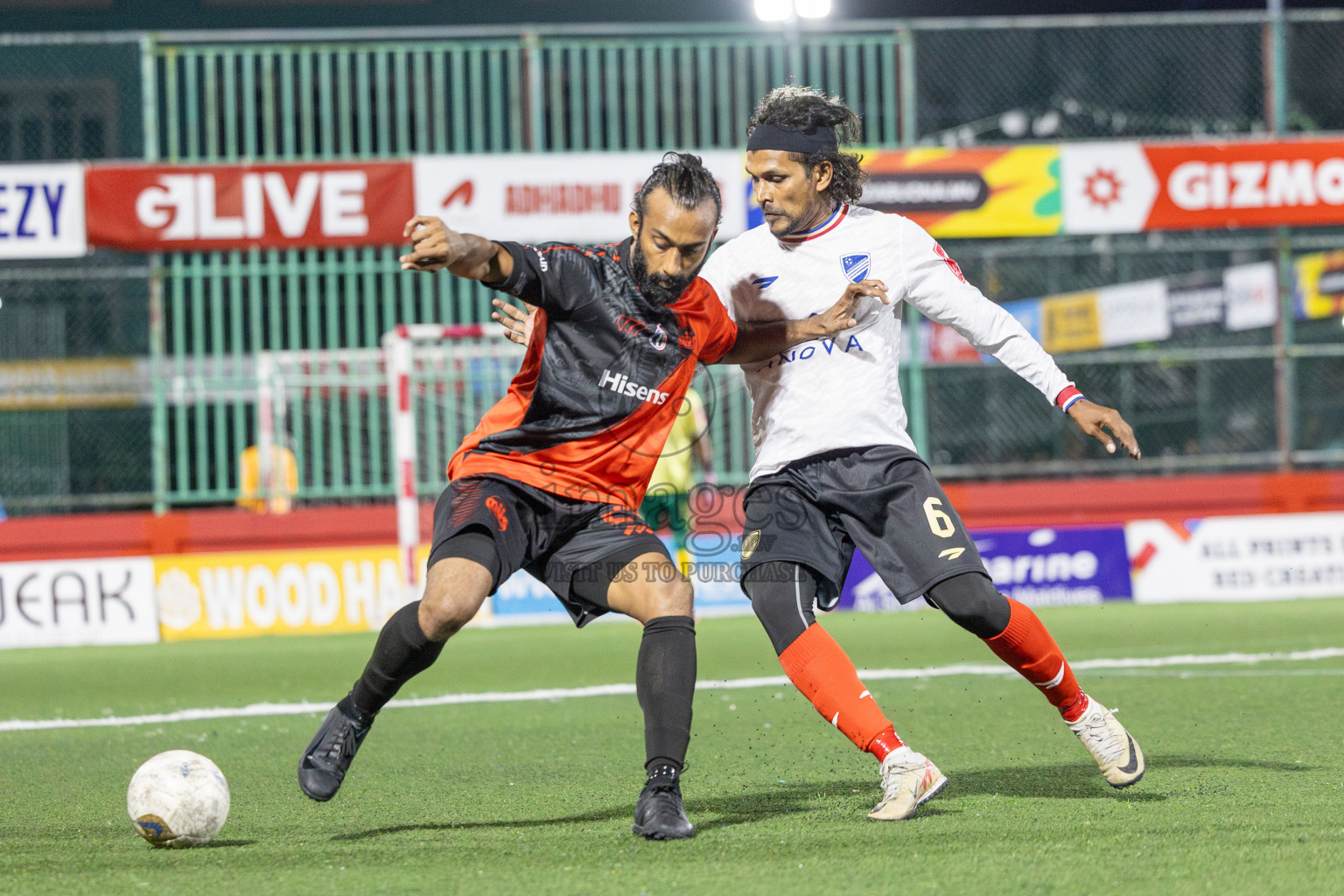Kuda Huvadhoo vs Mulak in zone round on Day 29 of Golden Futsal Challenge 2025 was held on Sunday , 2nd February 2025, in Hulhumale', Maldives. Photos: Shuu Abdul Sattar / images.mv