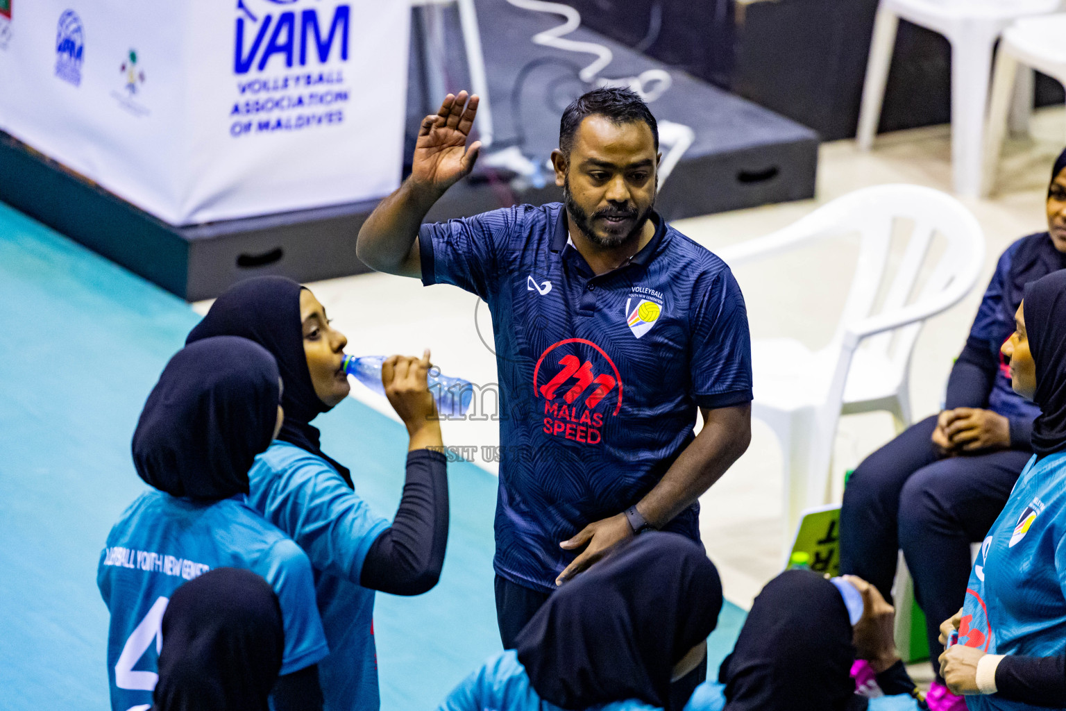 Final of Women's Division of Milo VAM Cup 2024 held in Male', Maldives on Saturday, 13th July 2024 at Social Center Indoor Hall Photos By: Nausham Waheed / images.mv