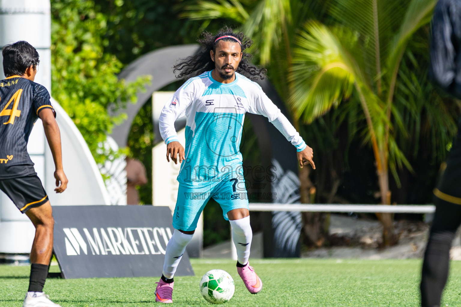 Hilton Amingiri vs Varu by Atmosphere in Resort League 2025 (North Male Zone) day 4 was held on Saturday, 6th September 2025 in One And Only Reethi Rah Maldives Resort, Photos: Areef Adam / images.mv