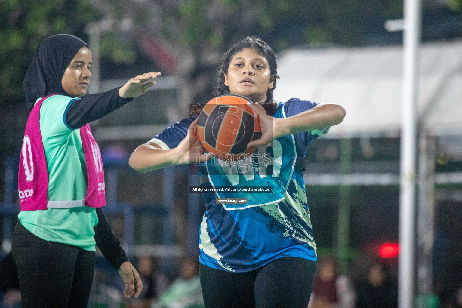 Day 5 of 20th Milo National Netball Tournament 2023, held in Synthetic Netball Court, Male', Maldives on 3rd  June 2023 Photos: Nausham Waheed/ Images.mv