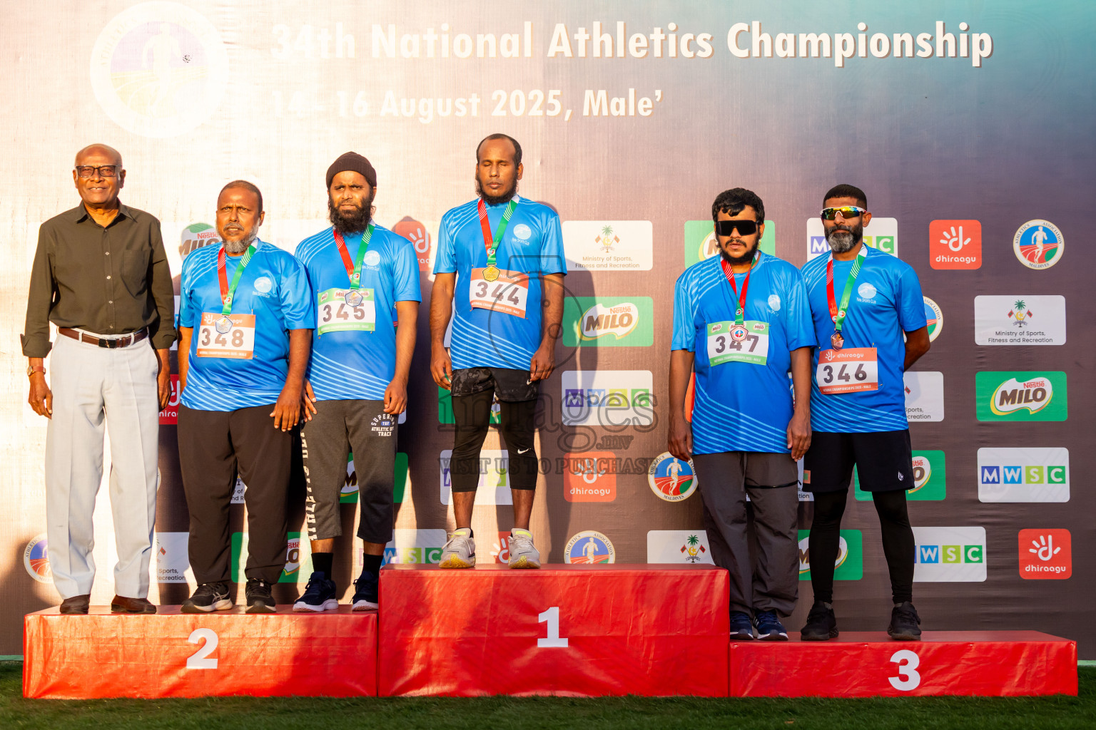 Day 2 of National Athletics Championship 2025 was held at Ekuveni Running Ground in Male', Maldives on Friday, 15th August 2025. Photos: Nausham Waheed  / images.mv