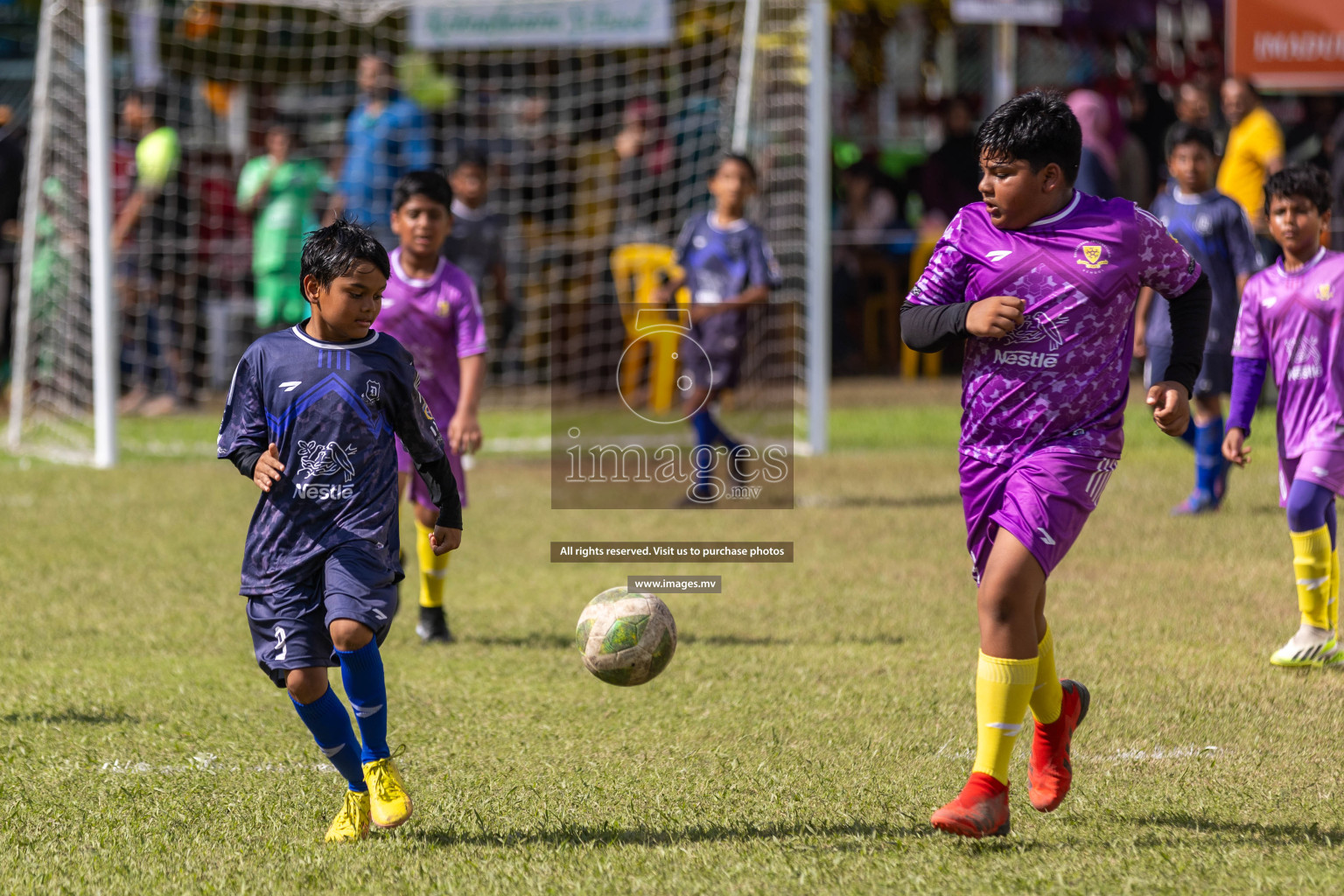 Day 3 of Nestle Kids Football Fiesta, held in Henveyru Football Stadium, Male', Maldives on Friday, 13th October 2023
Photos: Hassan Simah, Ismail Thoriq / images.mv