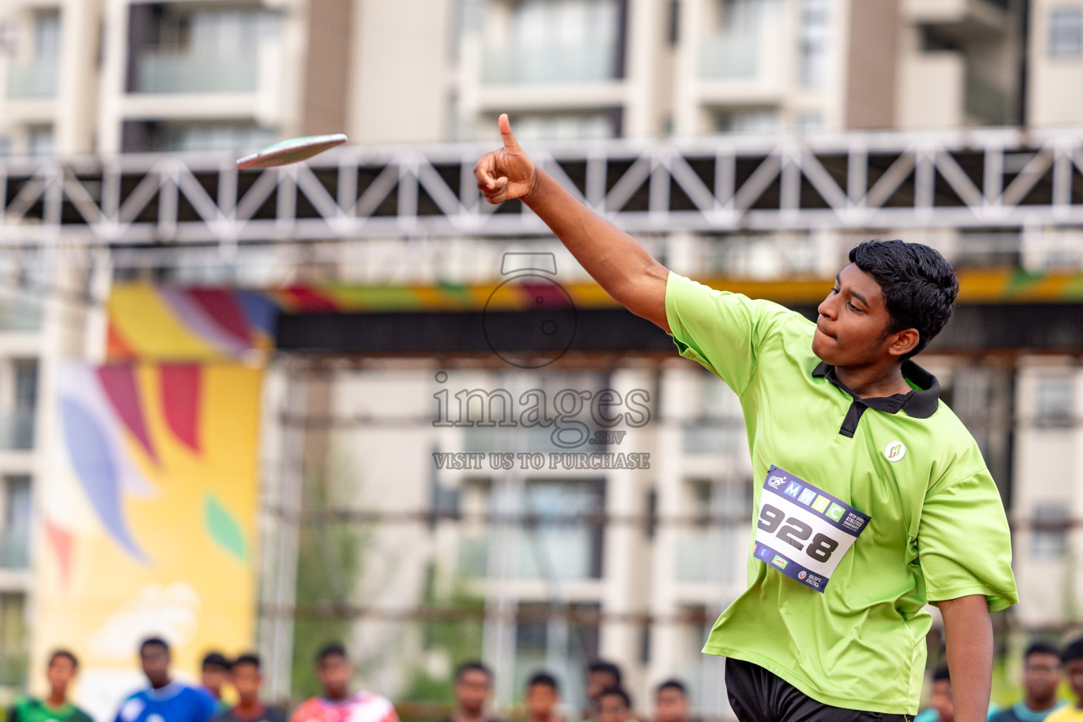 Day 1 of MWSC Interschool Athletics Championships 2024 held in Hulhumale Running Track, Hulhumale, Maldives on Saturday, 9th November 2024. 
Photos by: Ismail Thoriq, Hassan Simah / Images.mv