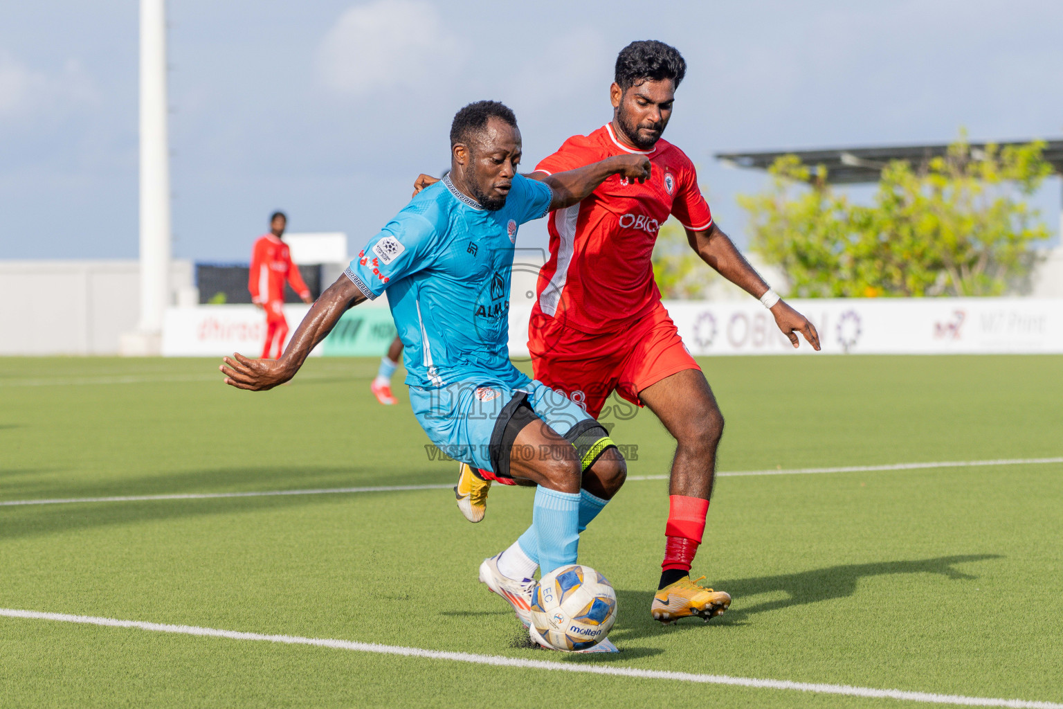 Semi Finals Match 01 Irumathi FC VS CC Sports Club in Day 7 of Eydhafushi Cup 2025 held in Eydhafushi Football Stadium at B. Eydhafushi, Maldives on Friday, 12th September 2025. Photos: Arif Rasheed / images.mv