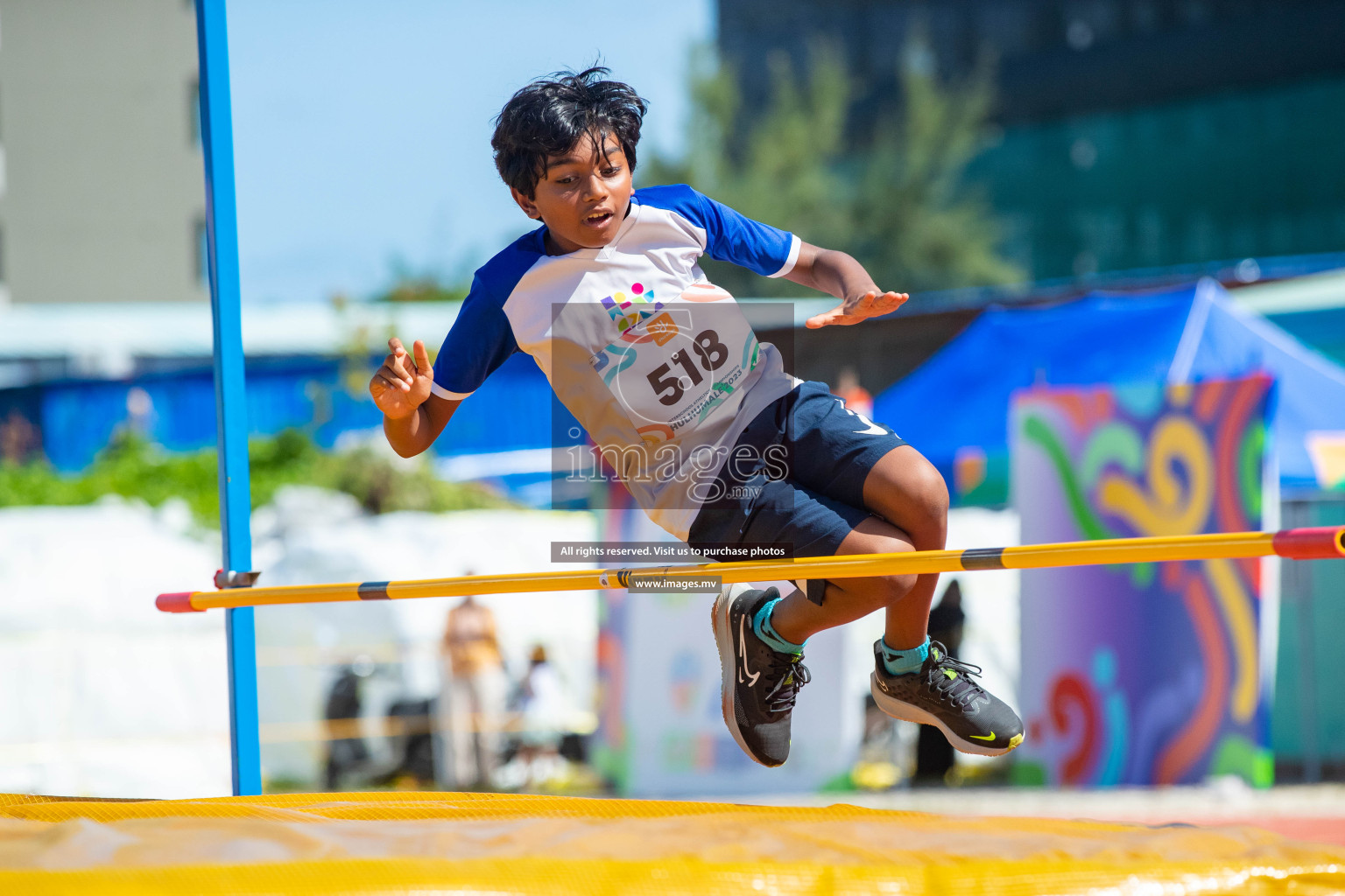 Day three of Inter School Athletics Championship 2023 was held at Hulhumale' Running Track at Hulhumale', Maldives on Tuesday, 16th May 2023. Photos: Nausham Waheed / images.mv