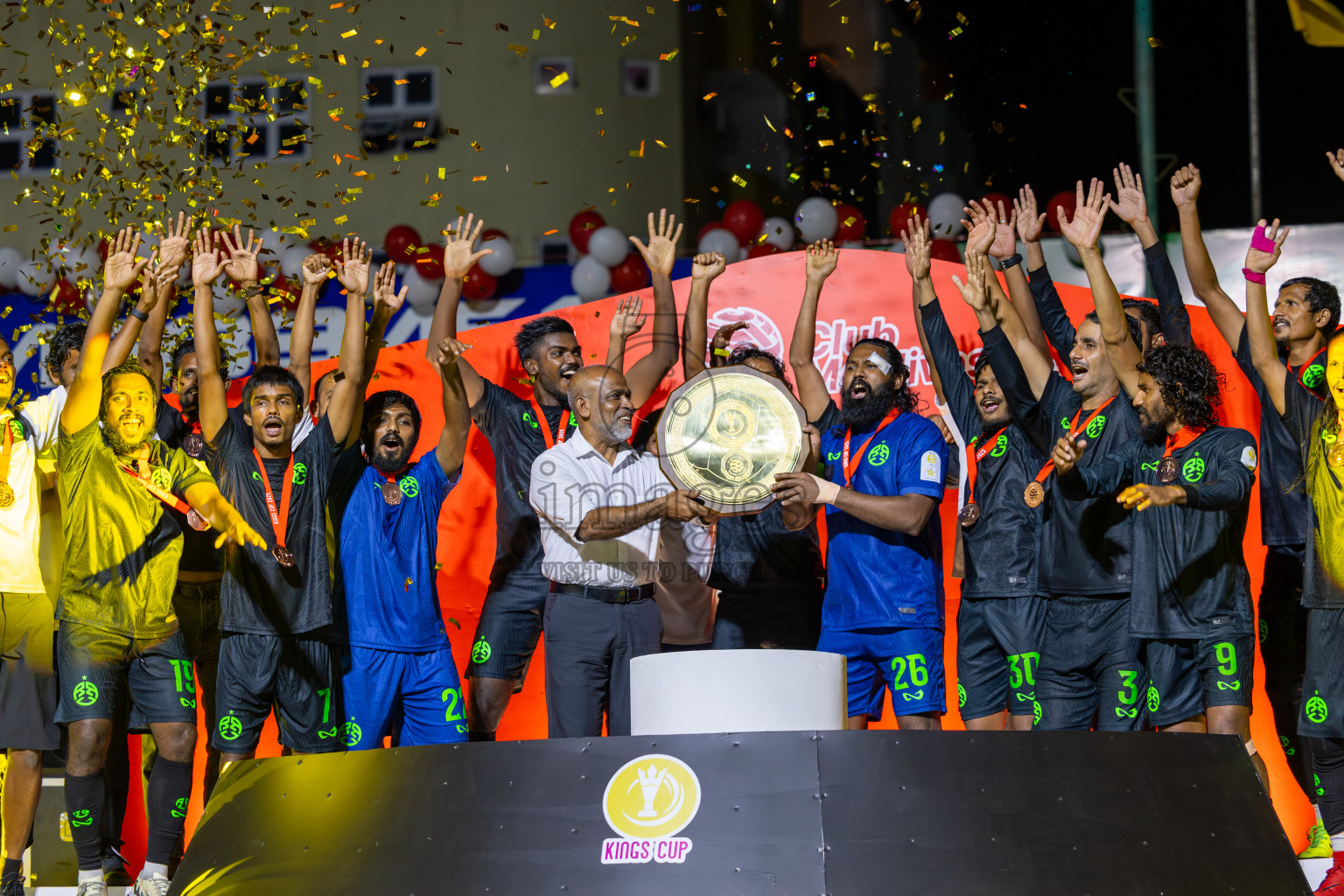 Road Recreation Club vs Club Combination SC Eydhafushi in Kings Cup Final of Club Maldives 2025 was held in Rehendhi Futsal Ground, Hulhumale', Maldives on Tuesday, 9th September 2025. Photos: Ismail Thoriq / images.mv