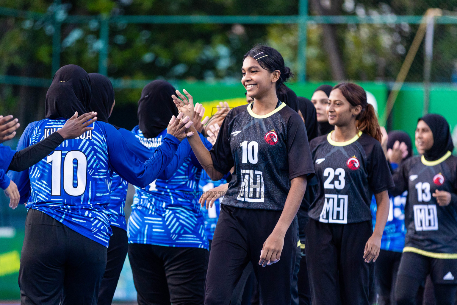 Day 7 of 10th National Handball Tournament 2023, held in Handball ground, Male', Maldives on Sunday, 4th December 2023 Photos: Nausham Waheed/ Images.mv