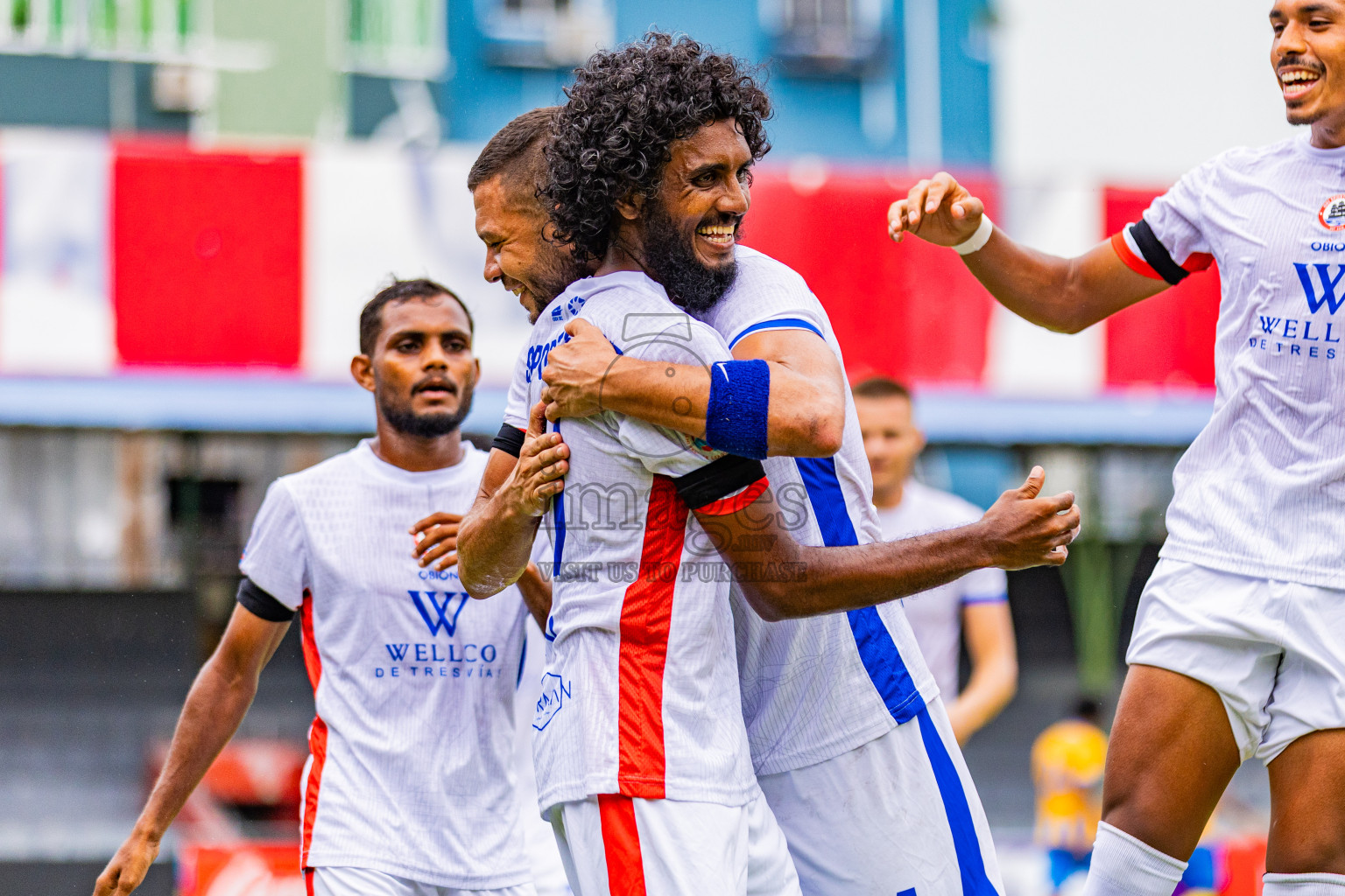 Club Valencia vs Odi Sports Club in Dhivehi Premier League 2025/26 held in National Football Stadium, Male', Maldives on Friday, 26th September 2025. Photos: Areef Adam / Images.mv