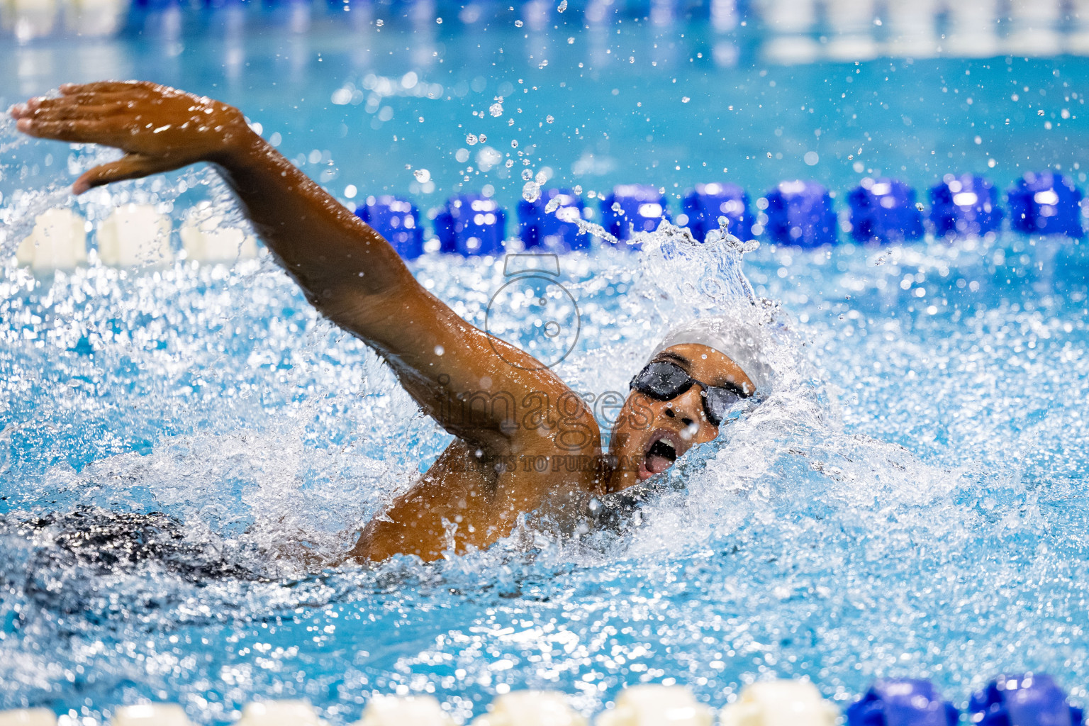 Day 5 of BML 21st Interschool Swimming Competition 2025 was held in Hulhumale' Swimming Pool, Hulhumale', Maldives on Wednesday, 15th October 2025. 
Photos: Hassan Simah / images.mv