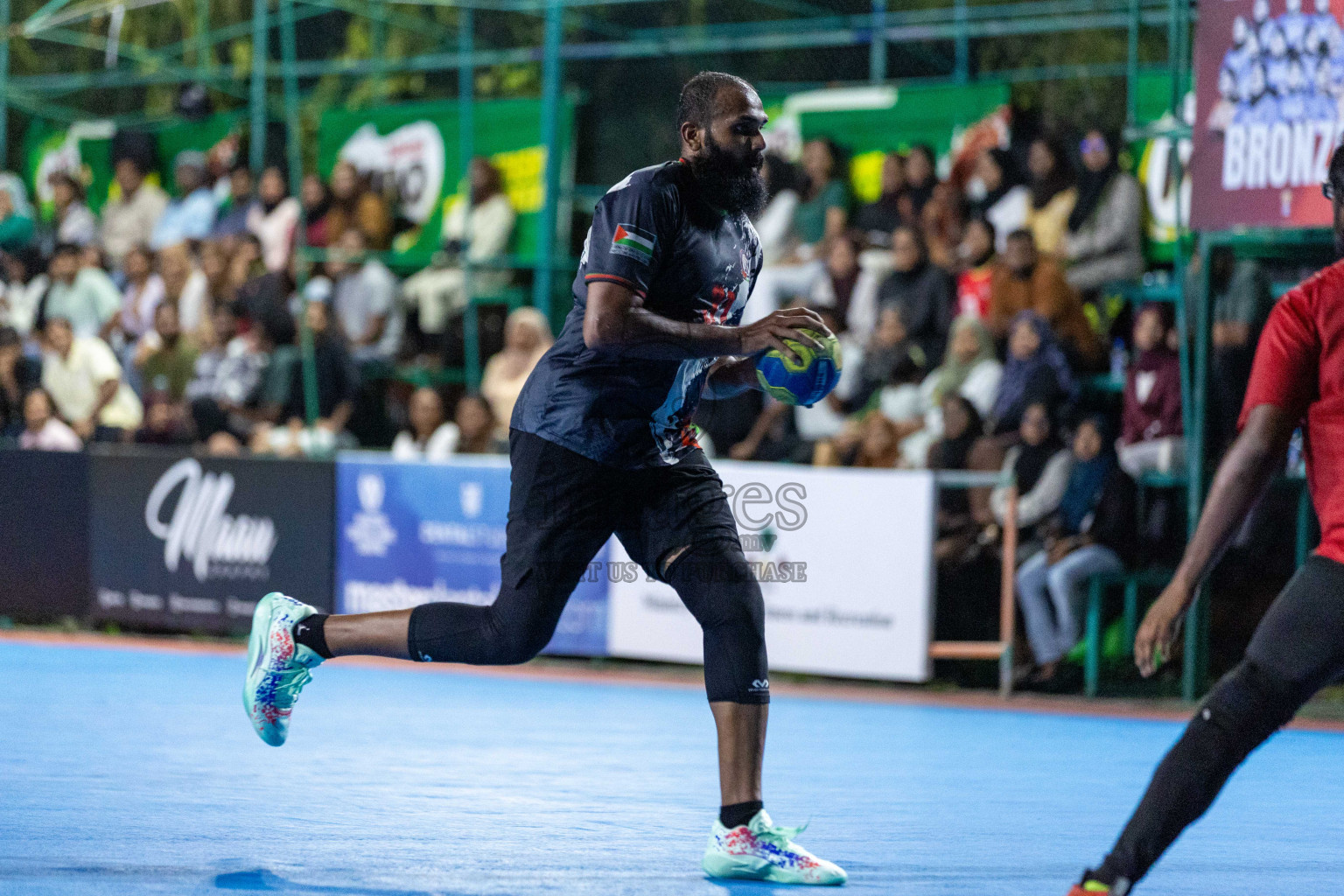 Division one Final 10th National Handball Tournament 2023, held in Handball ground, Male', Maldives on Saturday, 13th January 2023 Photos: Nausham Waheed/ Images.mv