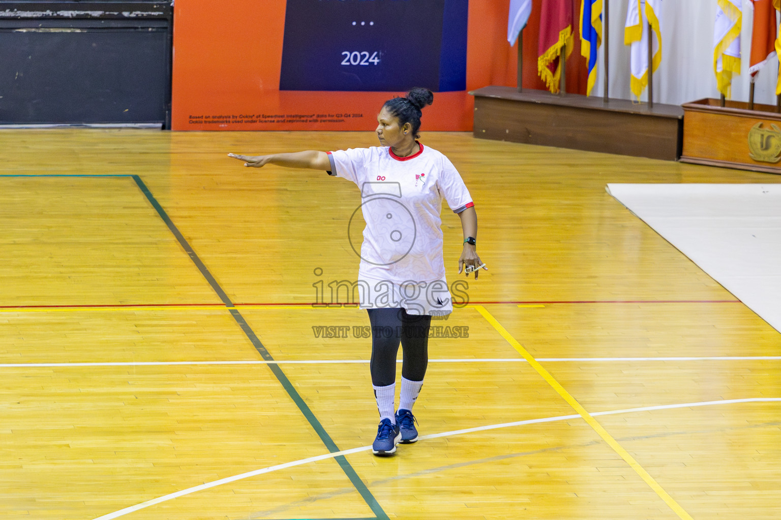 Day 14 of 26th Inter-School Netball Tournament 2025 was held in Social Center Indoor Hall on Tuesday, 4th November 2025. Photos: Areef Adam / images.mv