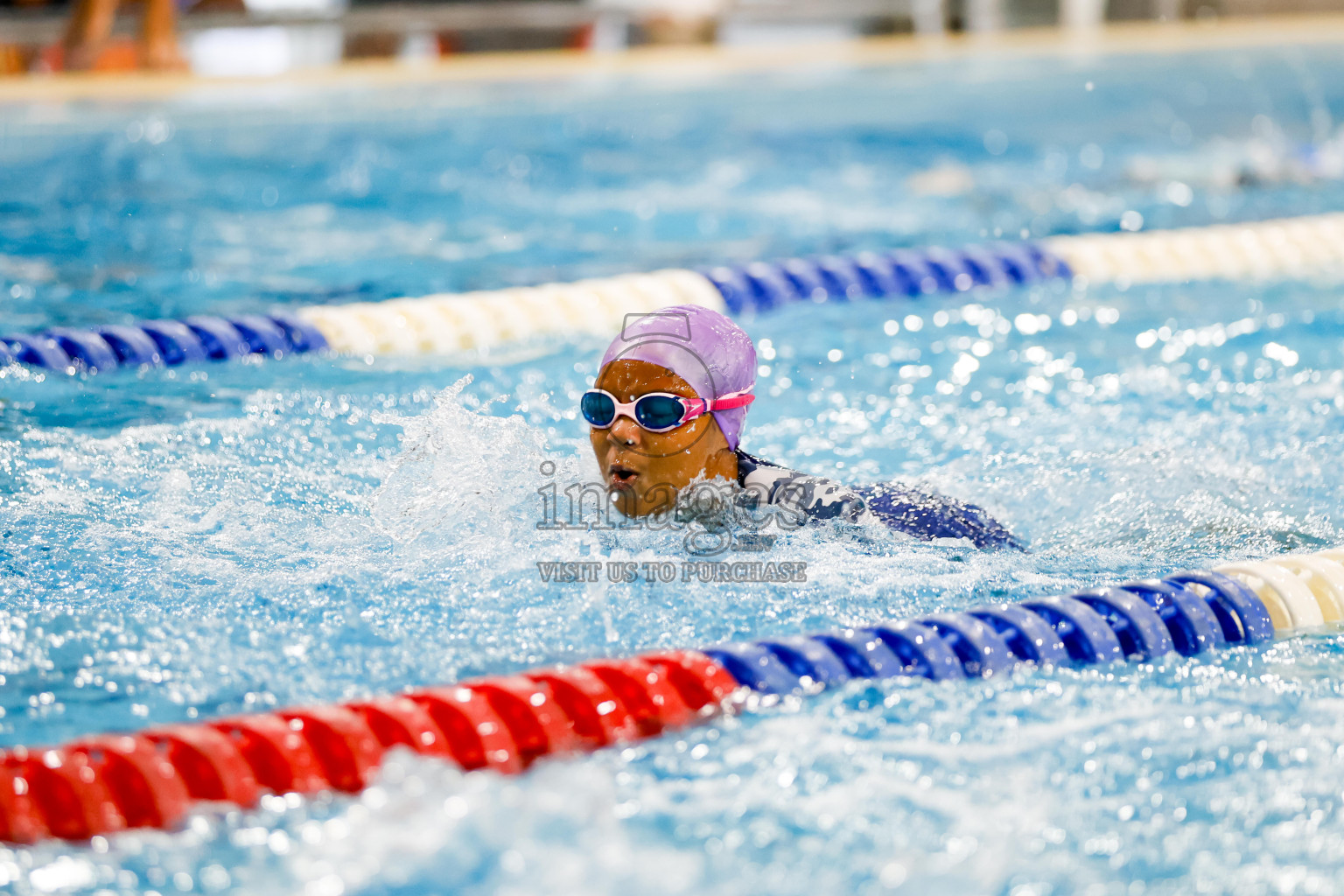 Day 1 of BML 6th National Kids Swimming Kids Festival 2025 held in Hulhumale', Maldives on Monday, 3rd November 2024. Photos: Hassan Simah / images.mv