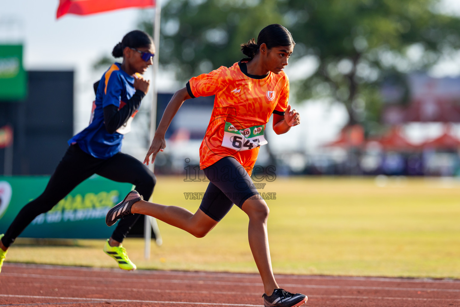 Day 4 of Inter-school Athletics Championship 2025 held in Ekuveni Synthetic Track, Male', Maldives on Thursday, 09th October 2025. Photos by: Nausham Waheed / Images.mv