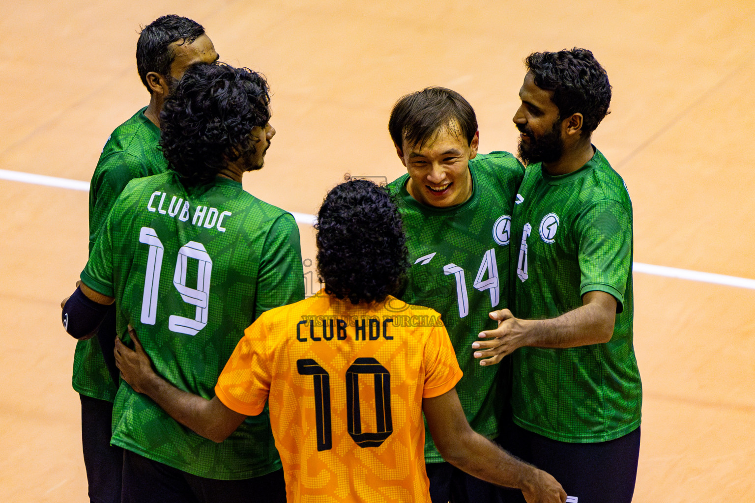 Police Club vs Club HDC in Semi Final of MILO VAM Cup 2024 Men's Division was held in Social Center Indoor Hall on Friday, 1st September 2024. Photos: Nausham Waheed / images.mv