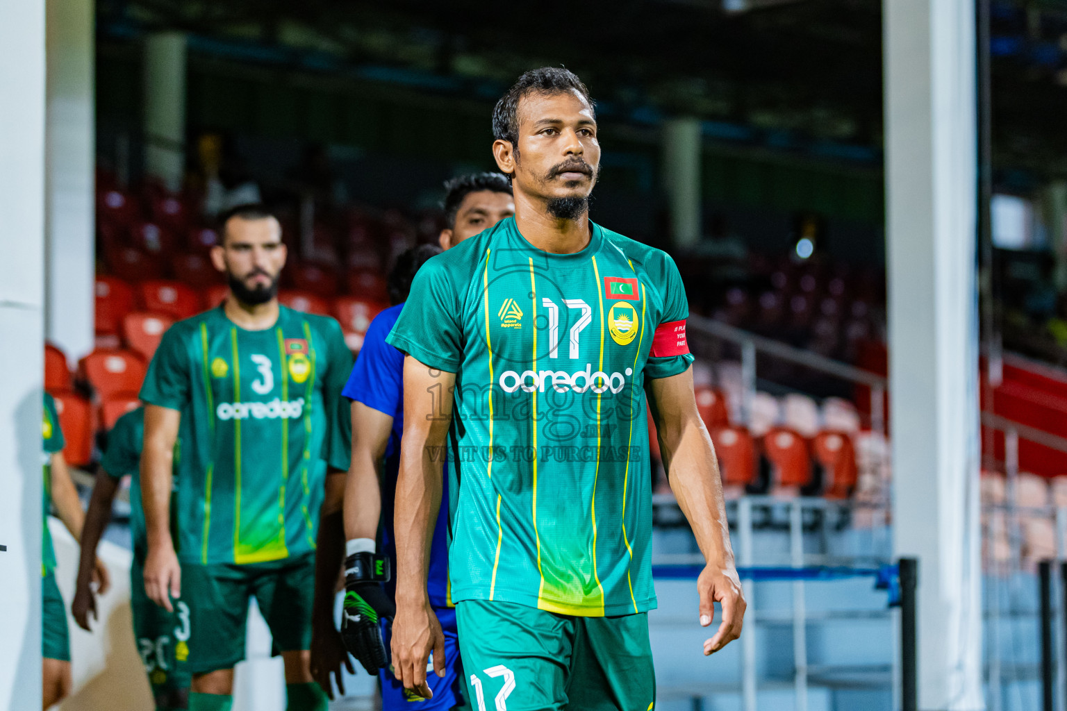 Maziya Sports & Recreation vs TC Sports Club in Dhivehi Premier League 2025/26 held in National Football Stadium, Male', Maldives on Wednesday, 24th September 2025. Photos: Areef Adam / Images.mv