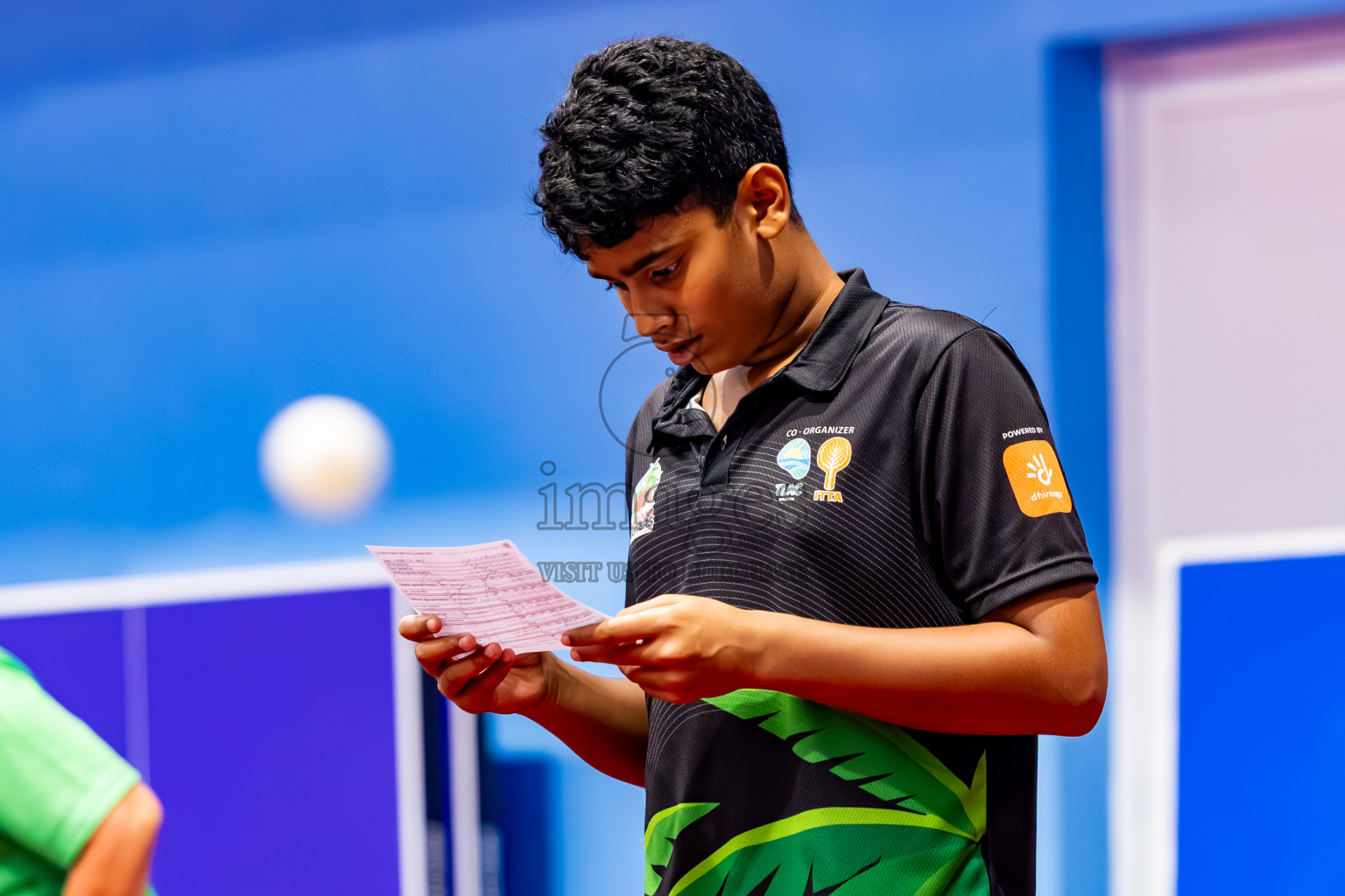 Day 2 of 1st Thoddoo Masters Table Tennis Tournament was held on Friday, 22nd August 2025 in AA Thoddoo, Maldives. Photos: Nausham Waheed / images.mv