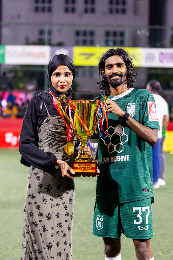 Th Thimarafushi vs Th Hirilandhoo in Thaa Atoll Finals Day 26 of Golden Futsal Challenge 2025 was held on Thursday , 30th January 2025, in Hulhumale', Maldives. Photos: Nausham Waheed / images.mv