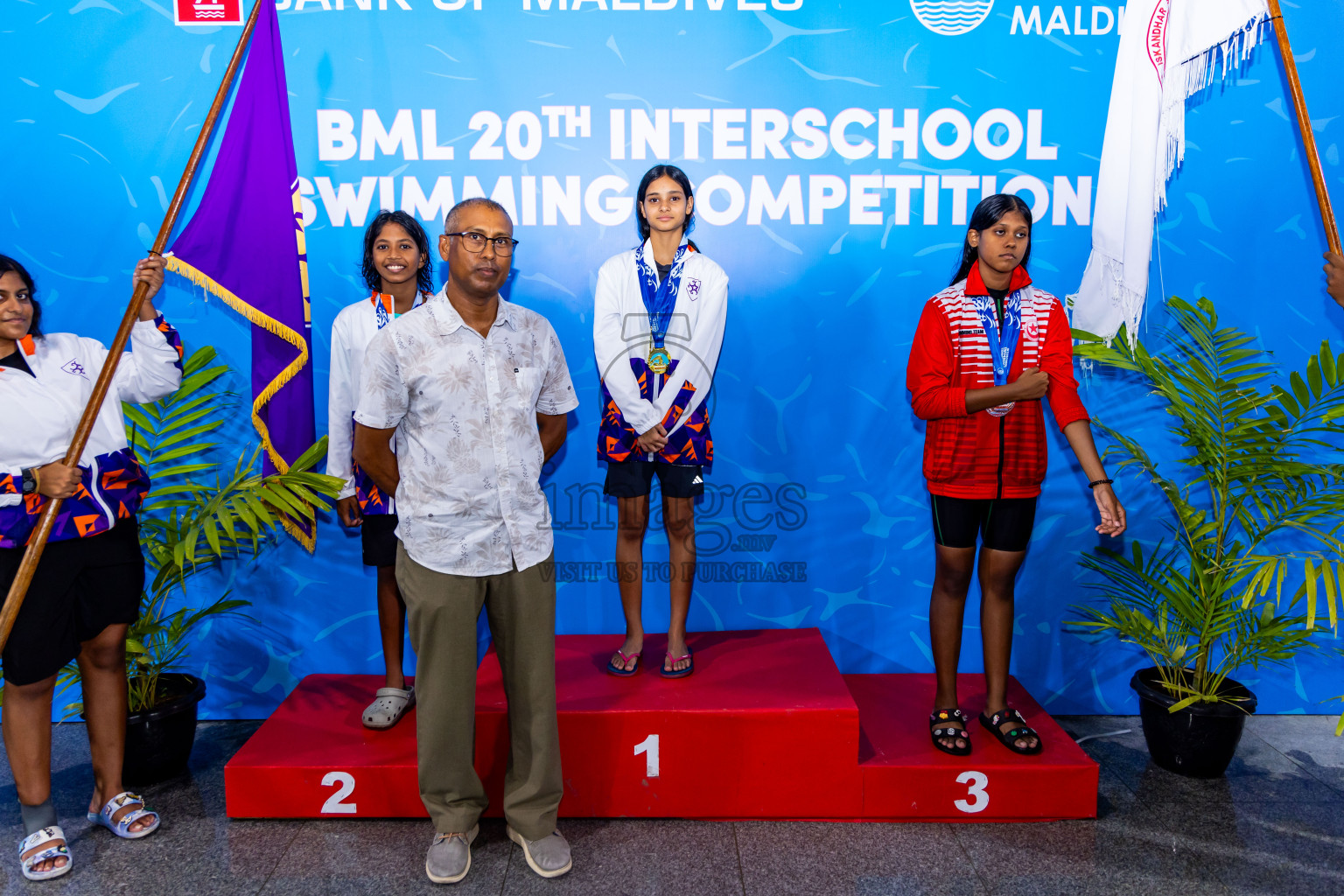 Day 5 of 20th Inter-school Swimming Competition 2024 held in Hulhumale', Maldives on Wednesday, 16th October 2024. Photos: Nausham Waheed / images.mv