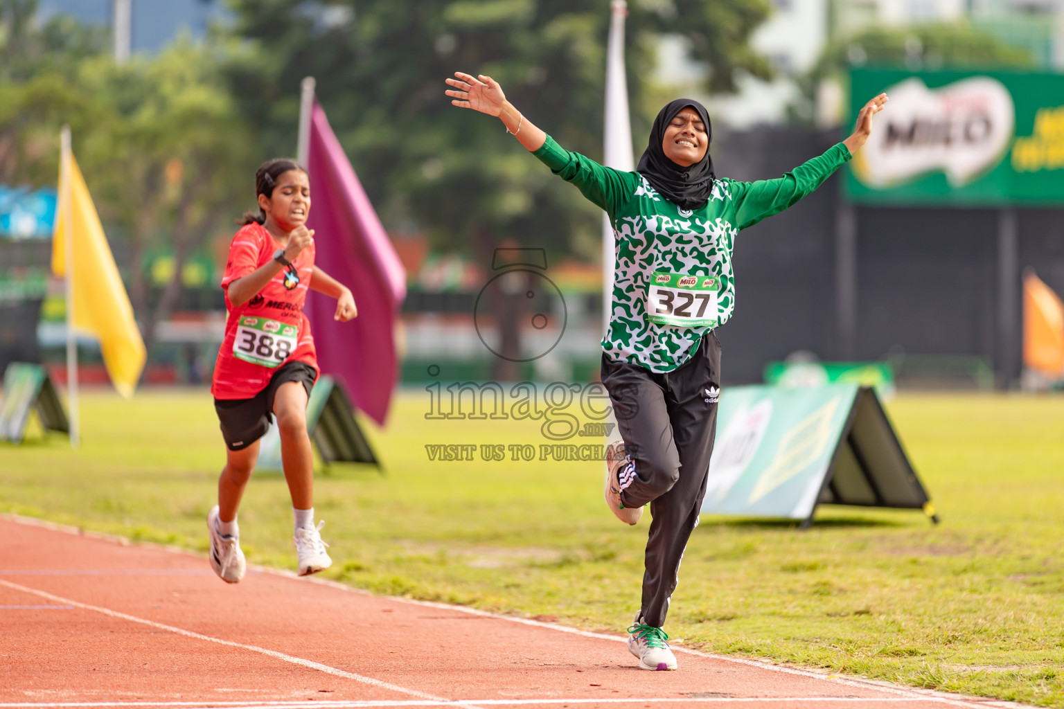 Day 2 of MILO Athletics Association Championship was held on Wednesday, 6th May 2024 in Male', Maldives.