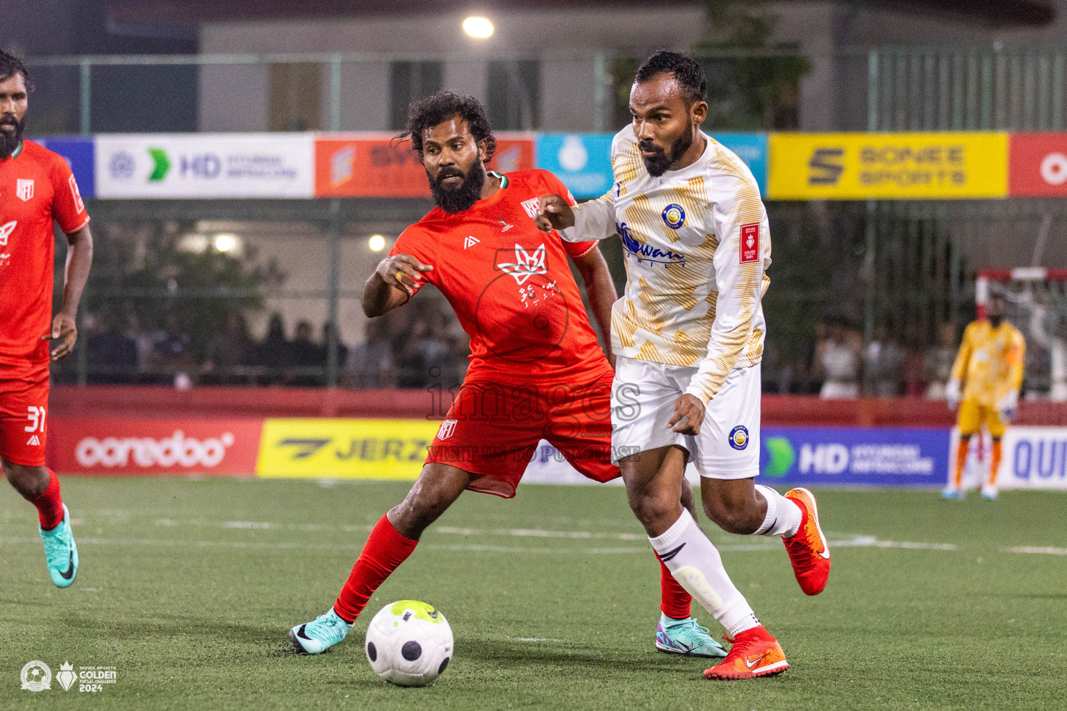 HA Kelaa vs HA Baarah in Day 1 of Golden Futsal Challenge 2024 was held on Monday, 15th January 2024, in Hulhumale', Maldives Photos: Ismail Thoriq / images.mv