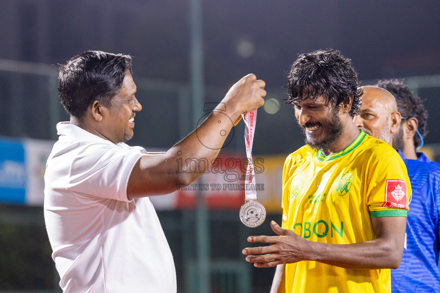 Opening of Golden Futsal Challenge 2025 with Charity Shield Match between L.Gan vs B.Eydhafushi was held on Saturday, 4th January 2025, in Hulhumale', Maldives Photos: Ismail Thoriq / images.mv