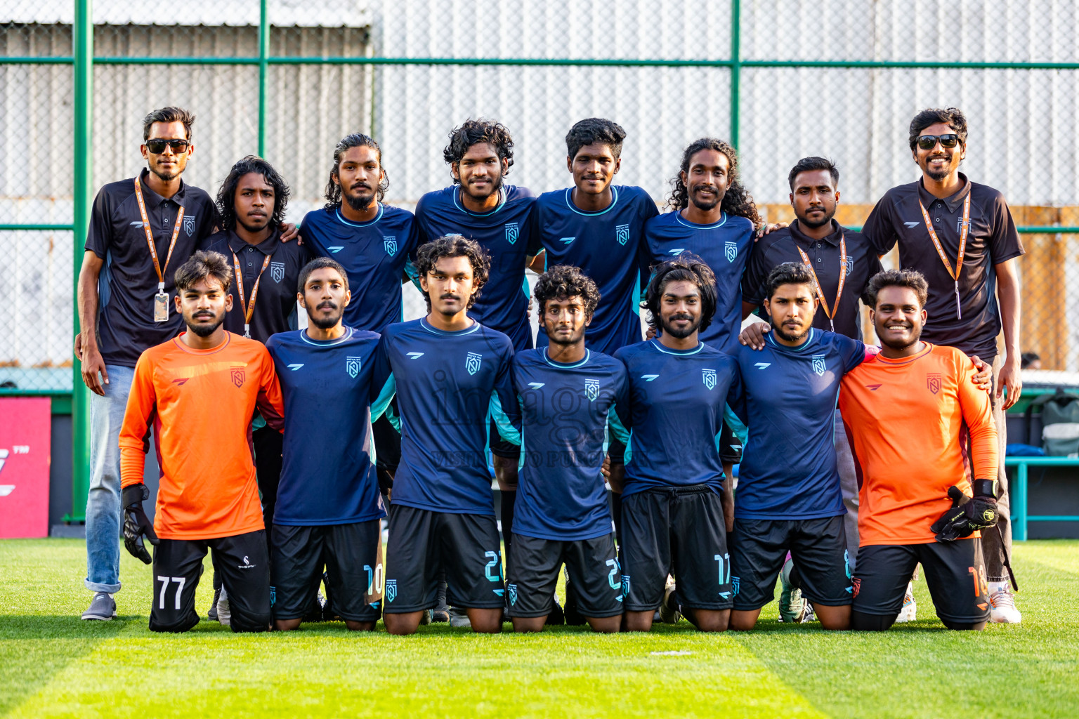 Nova SC vs Xephyrs in Day 5 of BG Futsal Challenge 2024 was held on Saturday, 16th March 2024, in Male', Maldives Photos: Nausham Waheed / images.mv