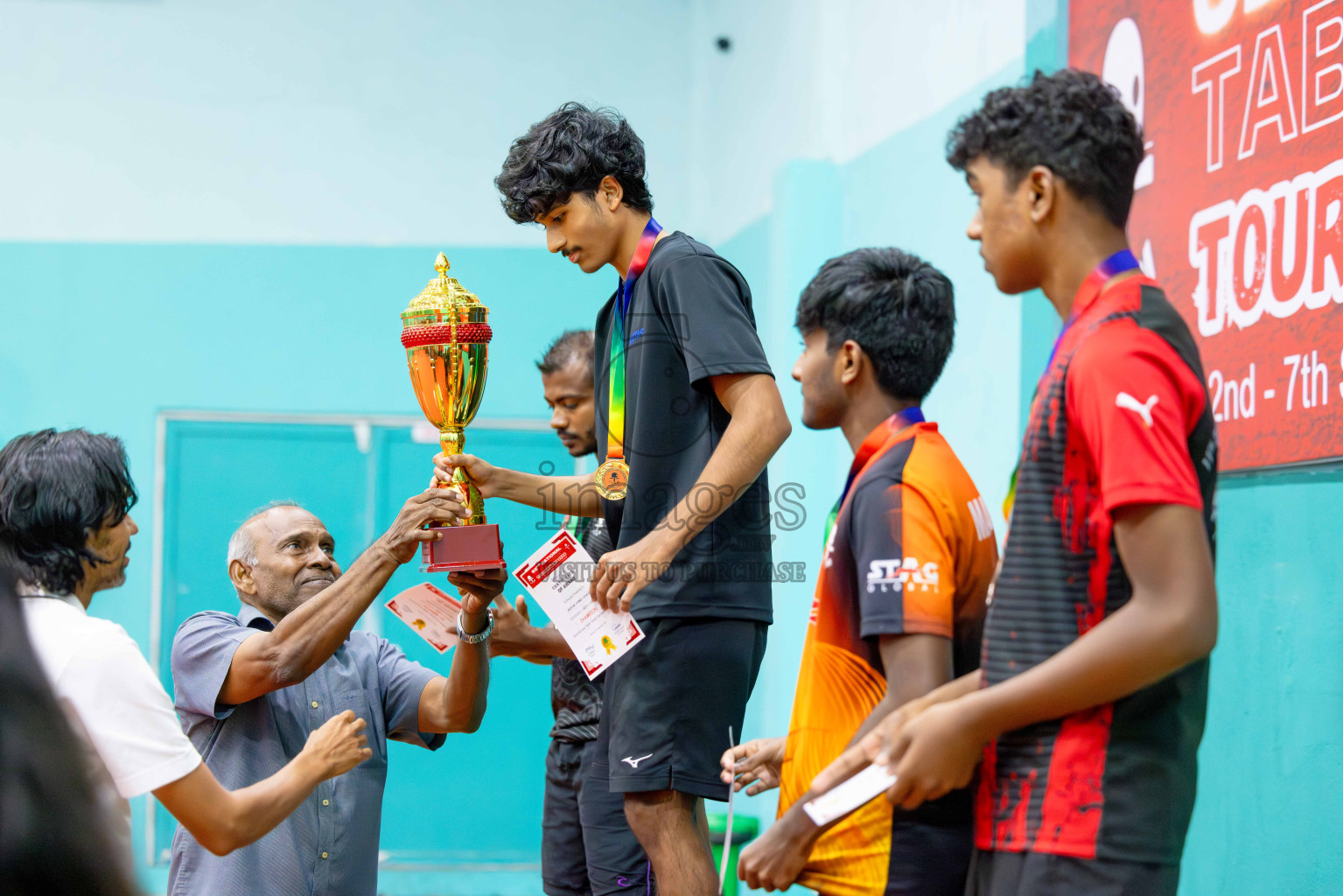 Finals of National Table Tennis Tournament 2024 was held at Male' TT Hall on Friday, 6th September 2024. 
Photos: Abdulla Abeed / images.mv