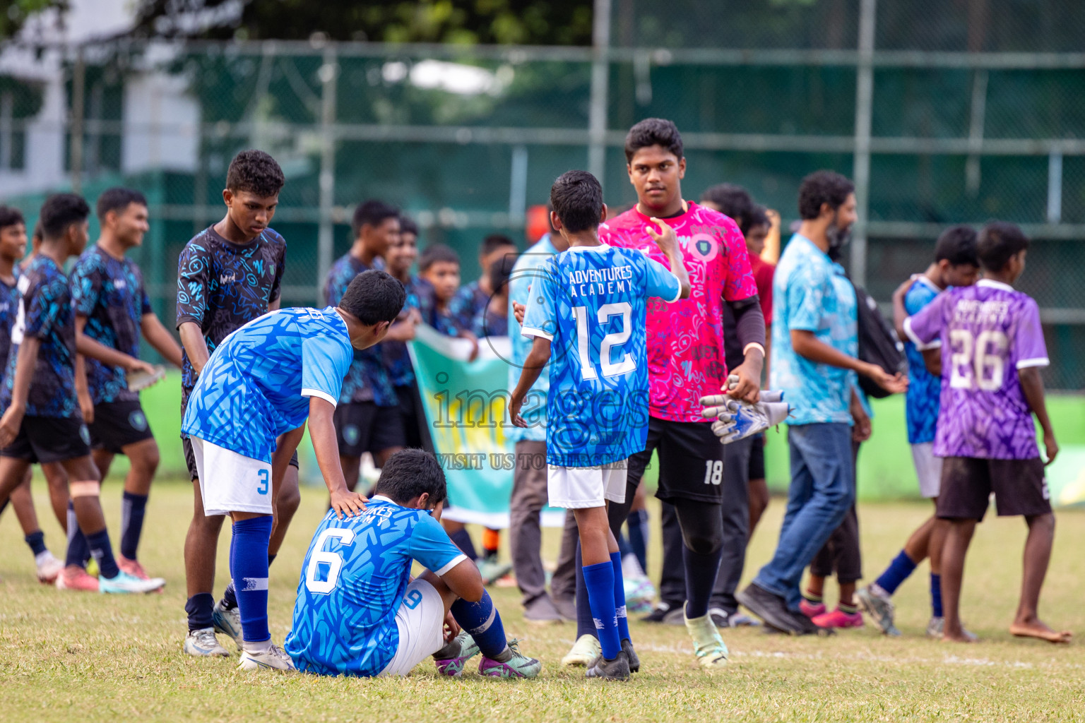 Day 4 of MILO Academy Championship 2024 (U-14) was held in Henveyru Stadium, Male', Maldives on Sunday, 3rd November 2024. Photos: Hassan Simah / Images.mv