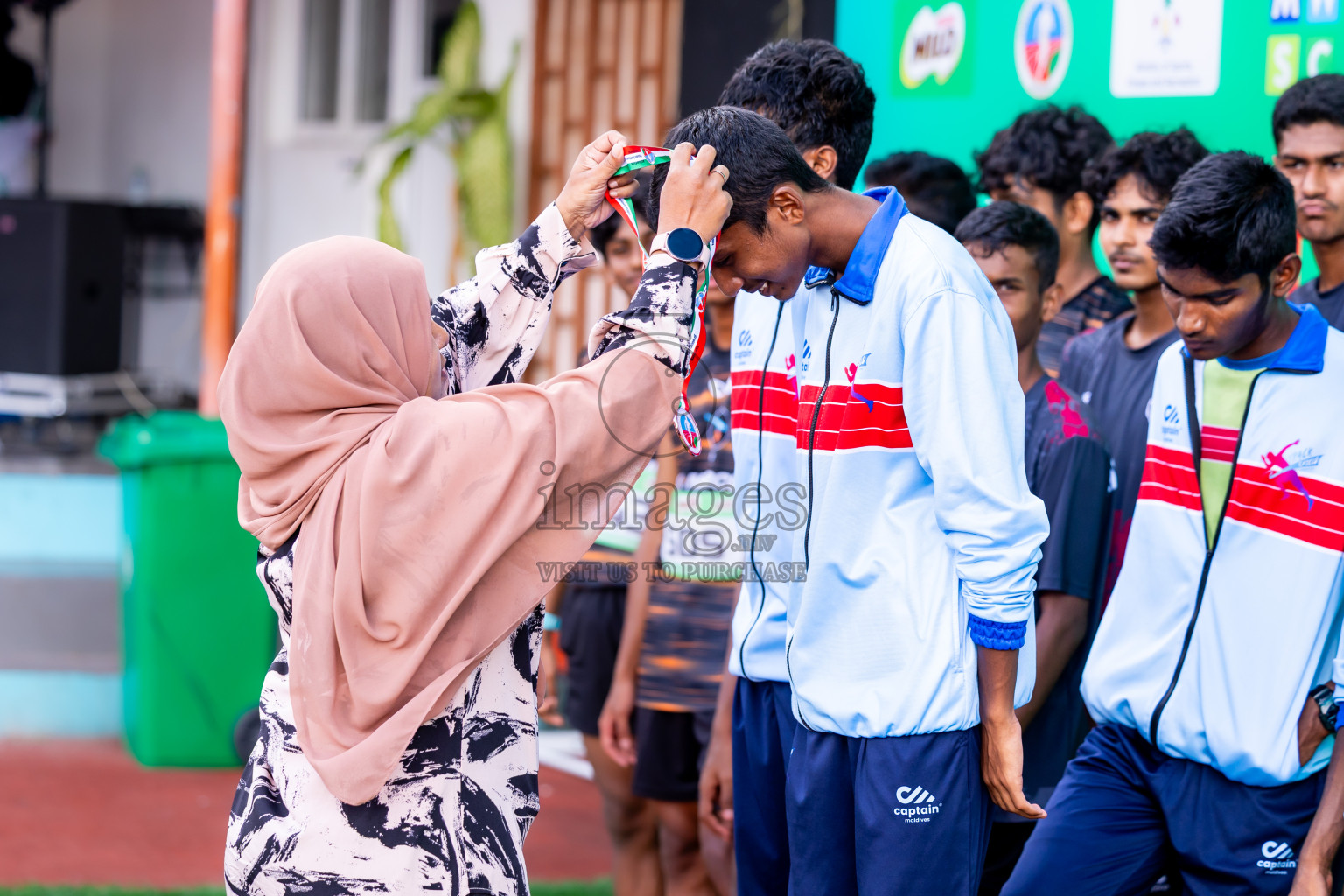 Day 3 of 12th Milo Association Championships was held in Ekuveni Track at Male', Maldives on Saturday, 26th April 2025. Photos: Nausham Waheed  / images.mv