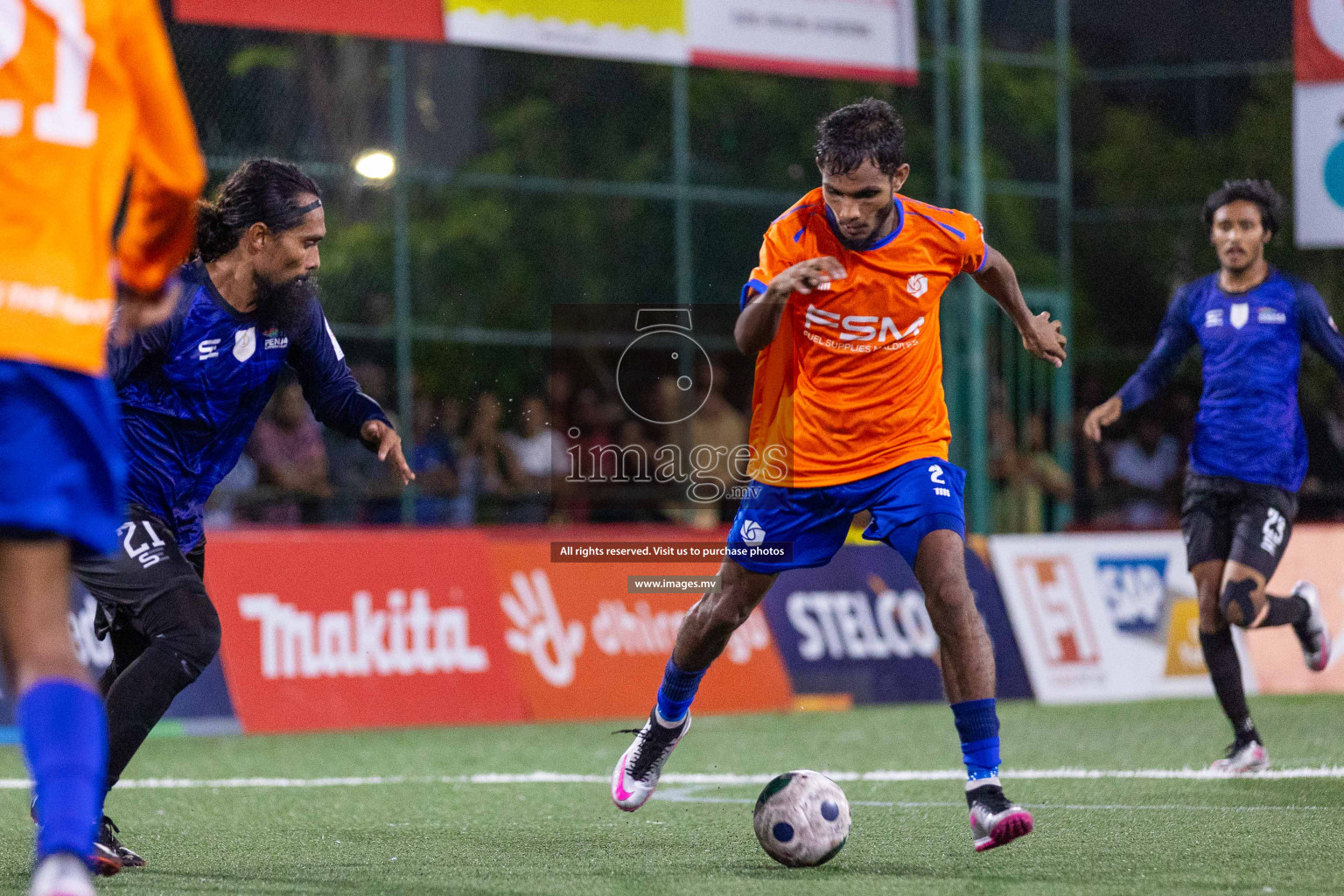 Team Fenaka vs Team FSM in Quarter Final of Club Maldives Cup 2023 held in Hulhumale, Maldives, on Sunday, 13th August 2023
Photos: Ismail Thoriq / images.mv