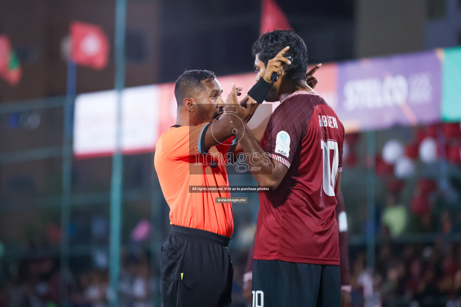 DJA vs Club 220 in Final of Club Maldives Cup 2023 Classic held in Hulhumale, Maldives, on Monday, 21st August 2023 Photos: Nausham Waheed, Hassan Simah/ images.mv