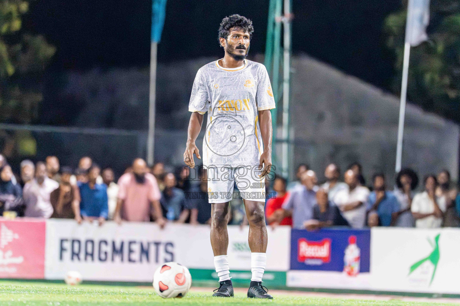 Kanmathi SC VS Kanmathi FC in Day 5 - Fonadhoo Youth Futsal Challenge 2025 held in Fonadhoo Futsal Stadium, L. Fonadhoo, Maldives on Thursday, 30th October 2025 Photos: Arif Rasheed / images.mv