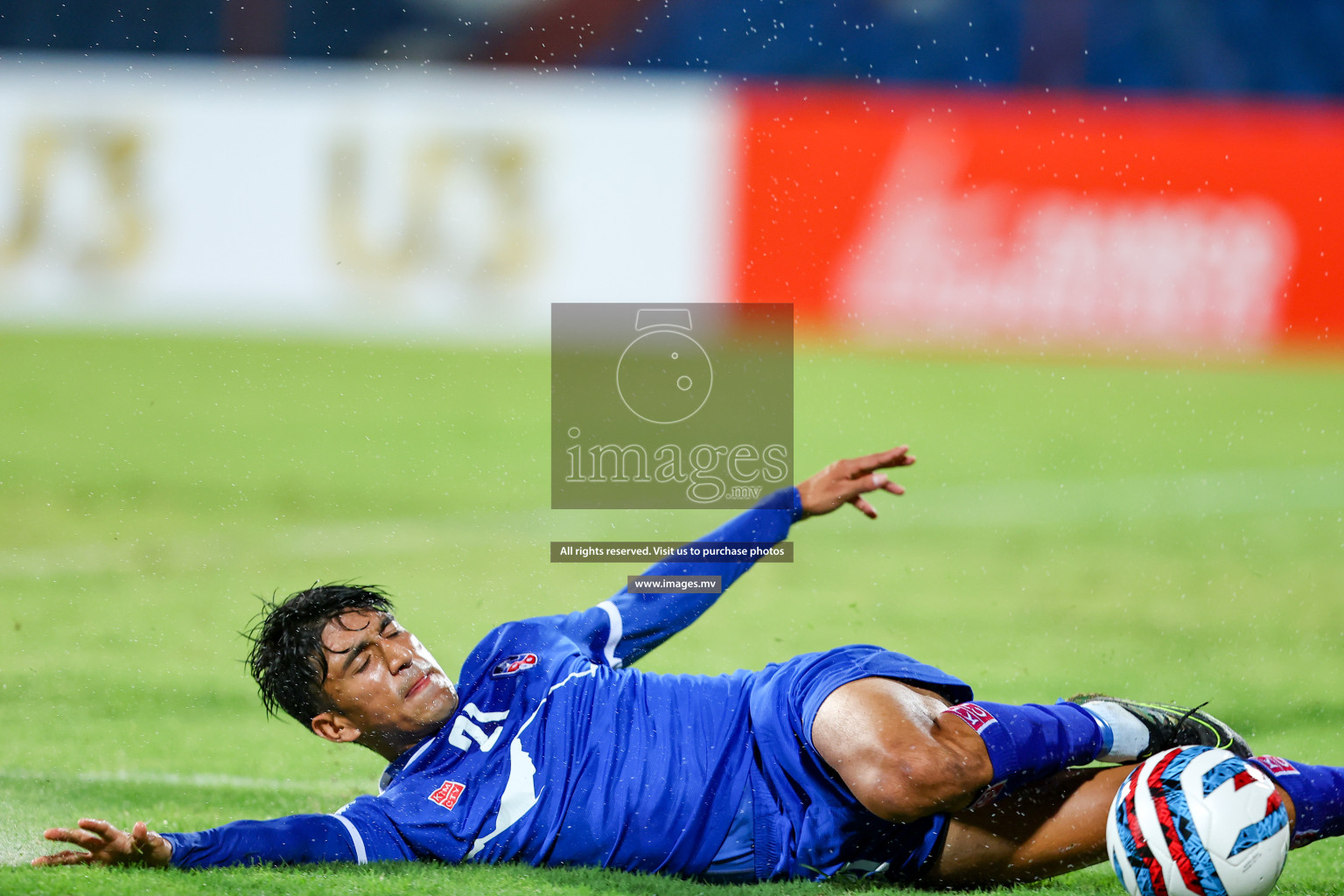 Nepal vs India in SAFF Championship 2023 held in Sree Kanteerava Stadium, Bengaluru, India, on Saturday, 24th June 2023. Photos: Nausham Waheed, Hassan Simah / images.mv