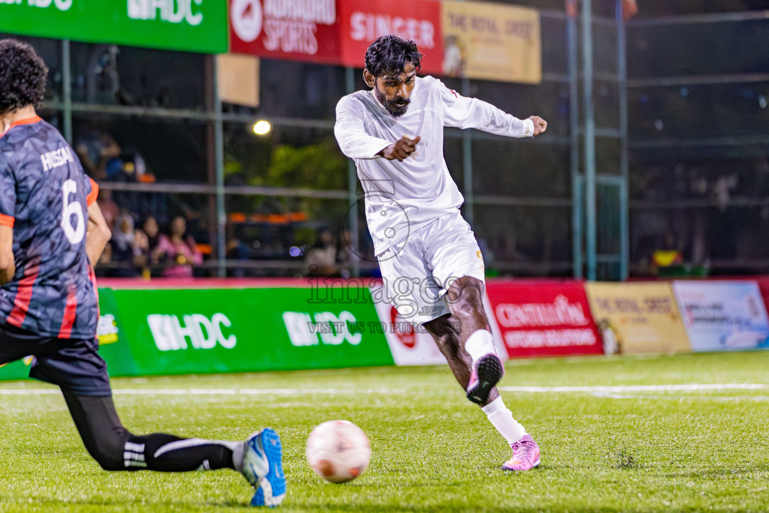 Quarter Finals of Milo Sector League 2025 was held in Rehendhi Futsal Ground, Hulhumale', Maldives on Wednesday, 12th November 2025. Photos: Aeef Adam / images.mv