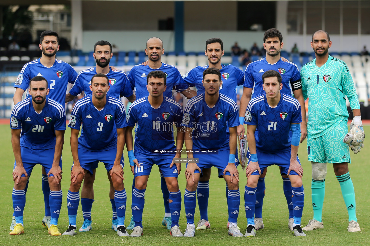 Kuwait vs Bangladesh in the Semi-final of SAFF Championship 2023 held in Sree Kanteerava Stadium, Bengaluru, India, on Saturday, 1st July 2023. Photos: Nausham Waheed, Hassan Simah / images.mv