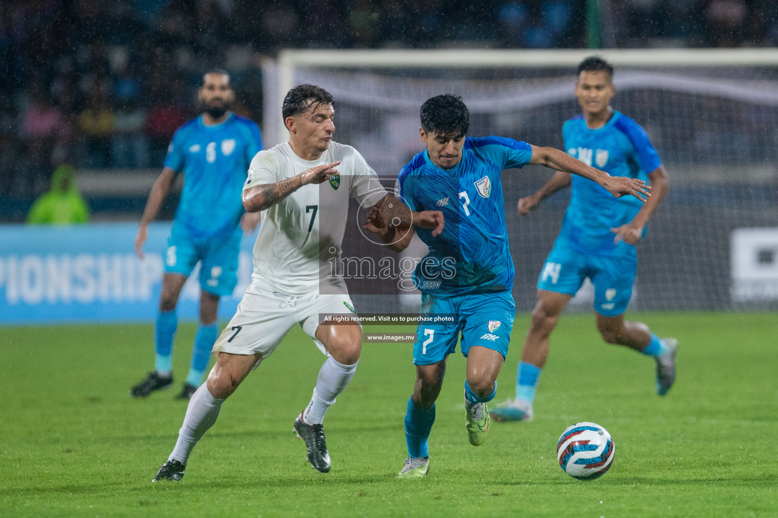 India vs Pakistan in the opening match of SAFF Championship 2023 held in Sree Kanteerava Stadium, Bengaluru, India, on Wednesday, 21st June 2023. Photos: Nausham Waheed / images.mv