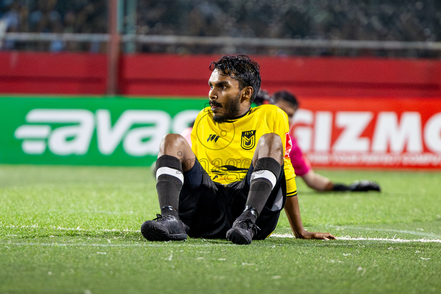 F Dhanraboodhoo vs F Magoodhoo in Faafu Atoll Finals in Day 25 of Golden Futsal Challenge 2025 was held on Wednesday , 28th January 2025, in Hulhumale', Maldives. Photos: Nausham Waheed / images.mv