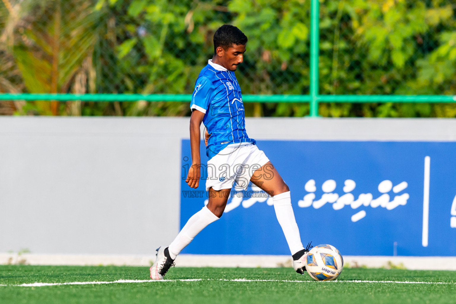 Furious FC vs Chester Academy from Manadhoo Council Cup 2024 in N Manadhoo Maldives on Thursday, 22nd February 2023. Photos: Nausham Waheed / images.mv